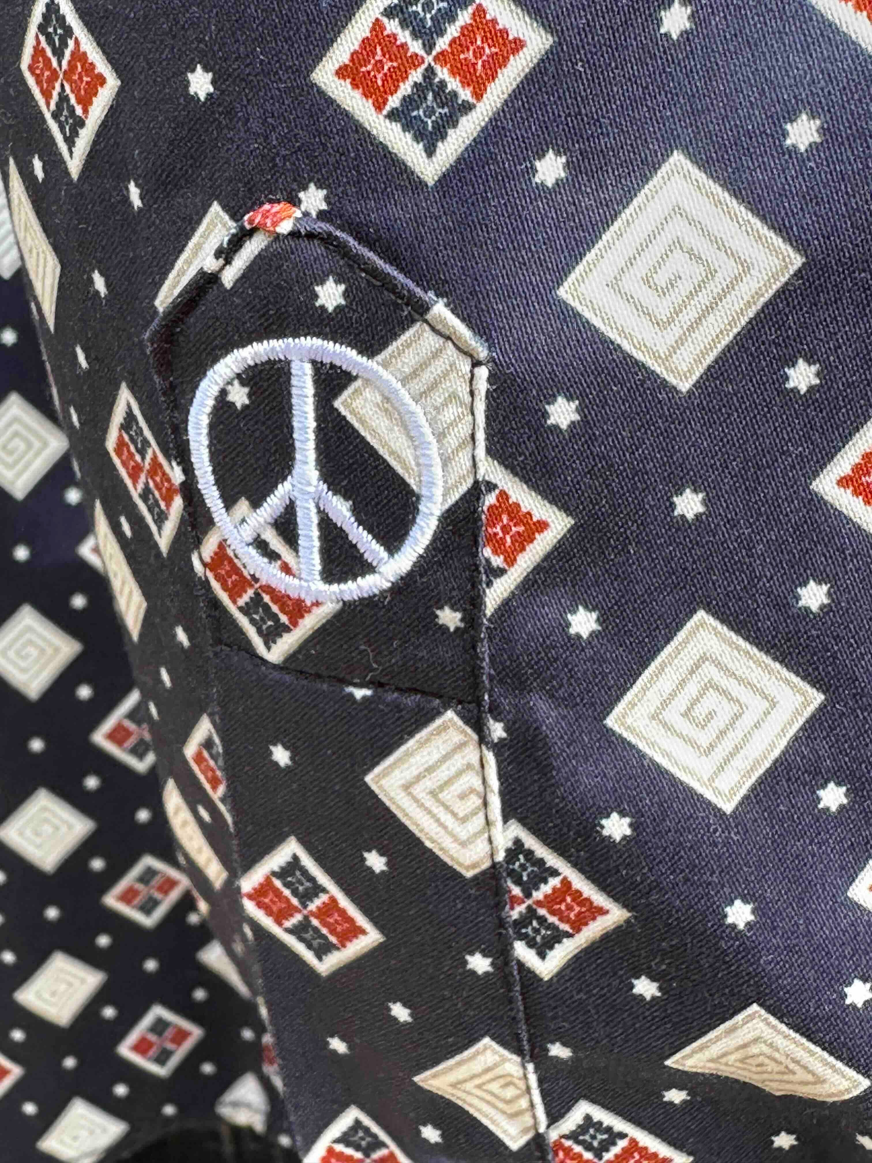JOHN LENNON Mens Rochdale Long Sleeve Shirt - Ink - Image 11