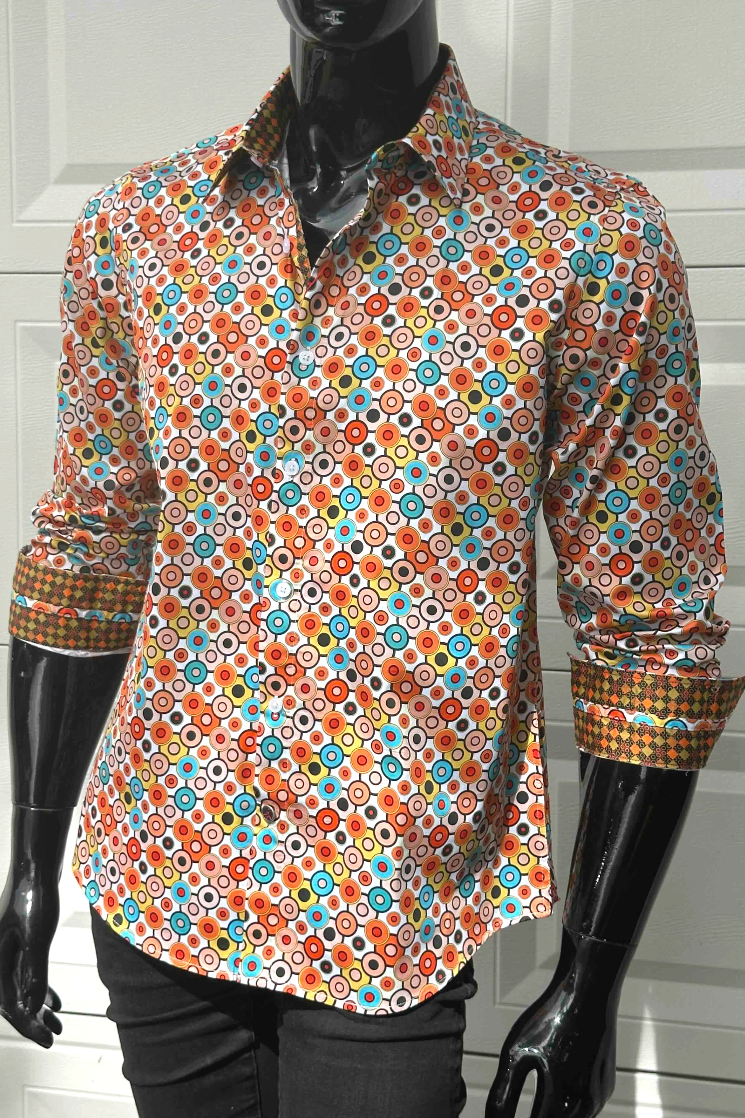 JOHN LENNON Mens Smithy Bridge Long Sleeve Shirt - Multi - Image 12