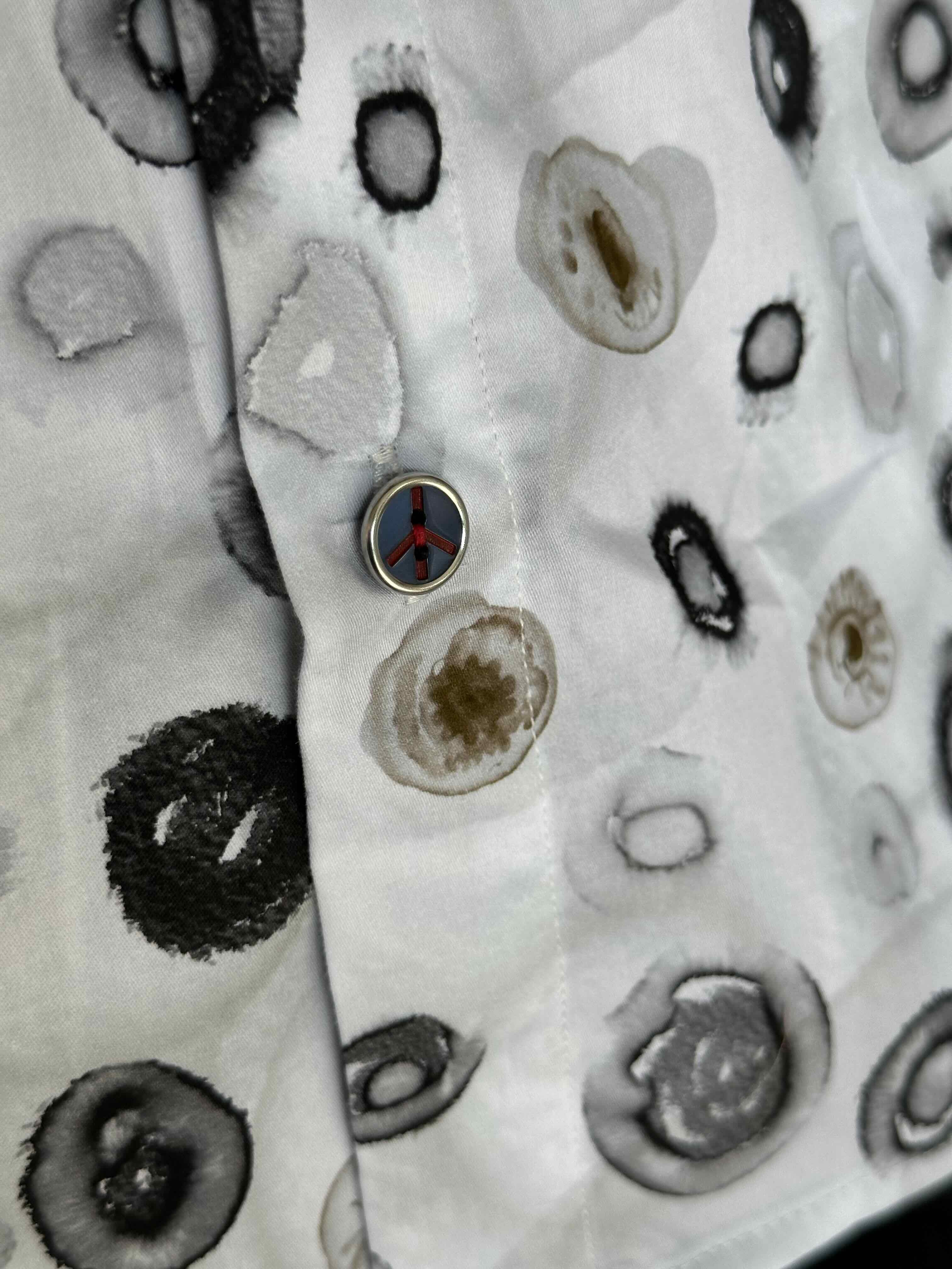 JOHN LENNON Mens Southwold Long Sleeve Shirt - White - Image 9