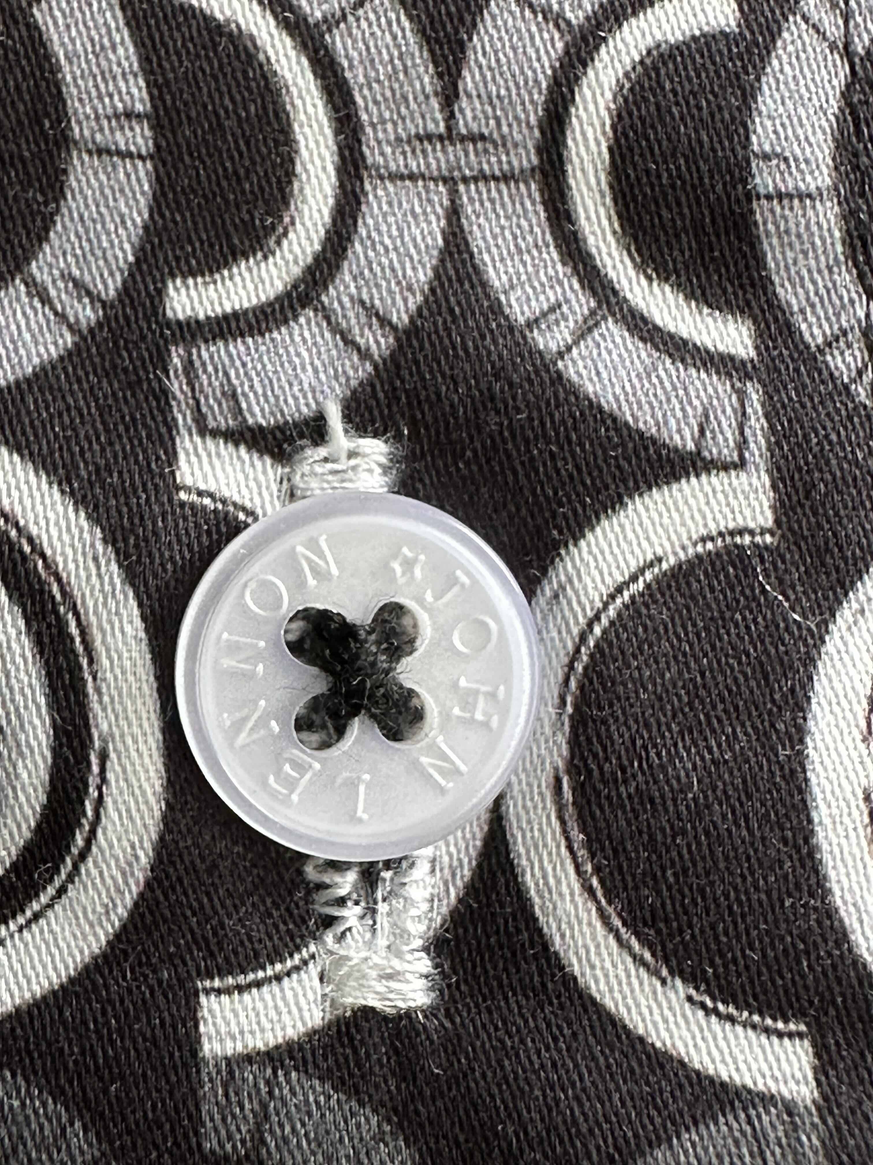 JOHN LENNON Mens Sutton Bridge Long Sleeve Shirt - Black - Image 4