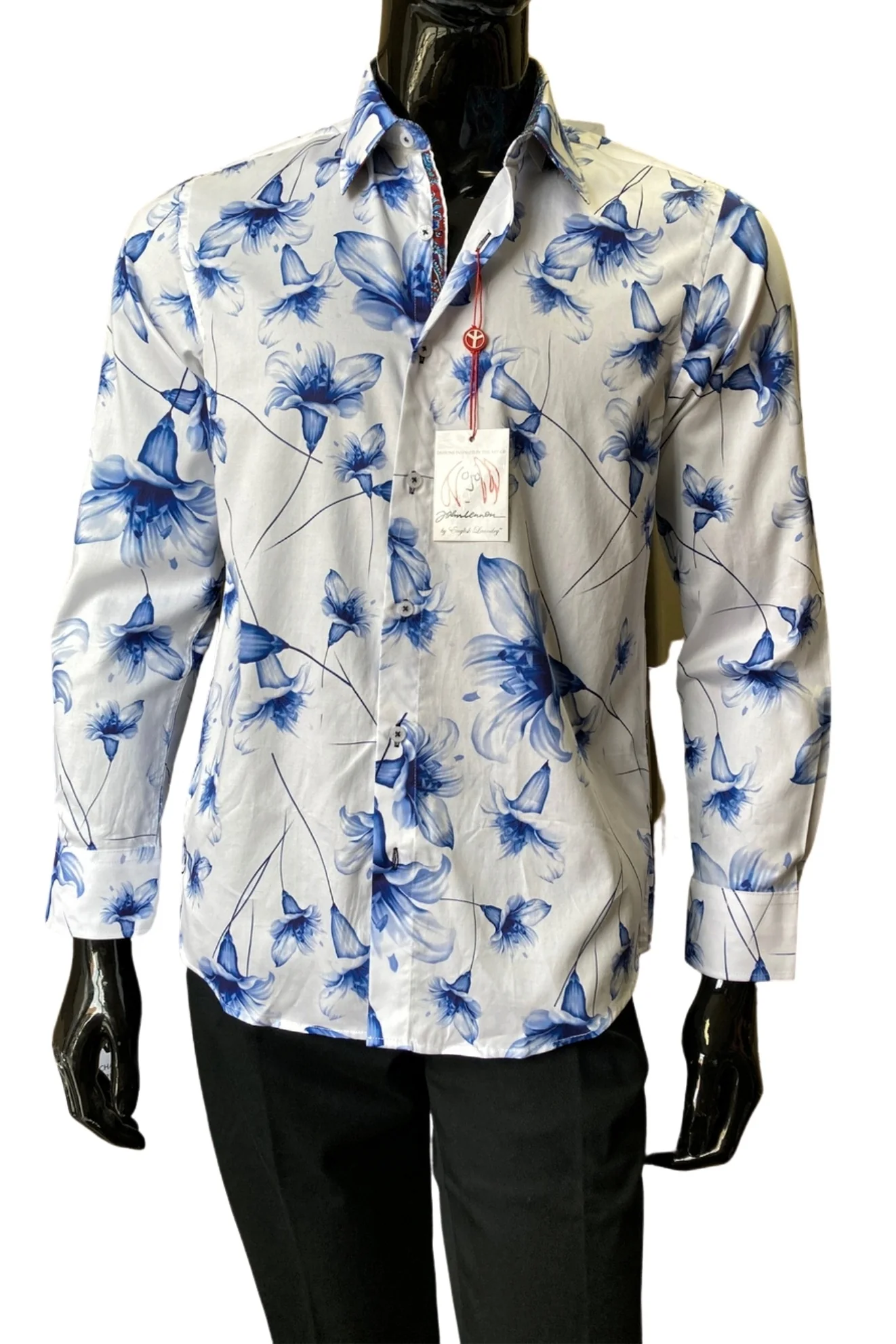 JOHN LENNON Mens Walden Shirt - White