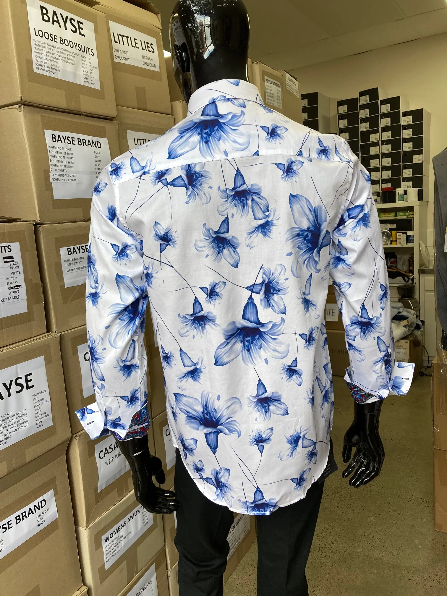 JOHN LENNON Mens Walden Shirt - White - Image 4