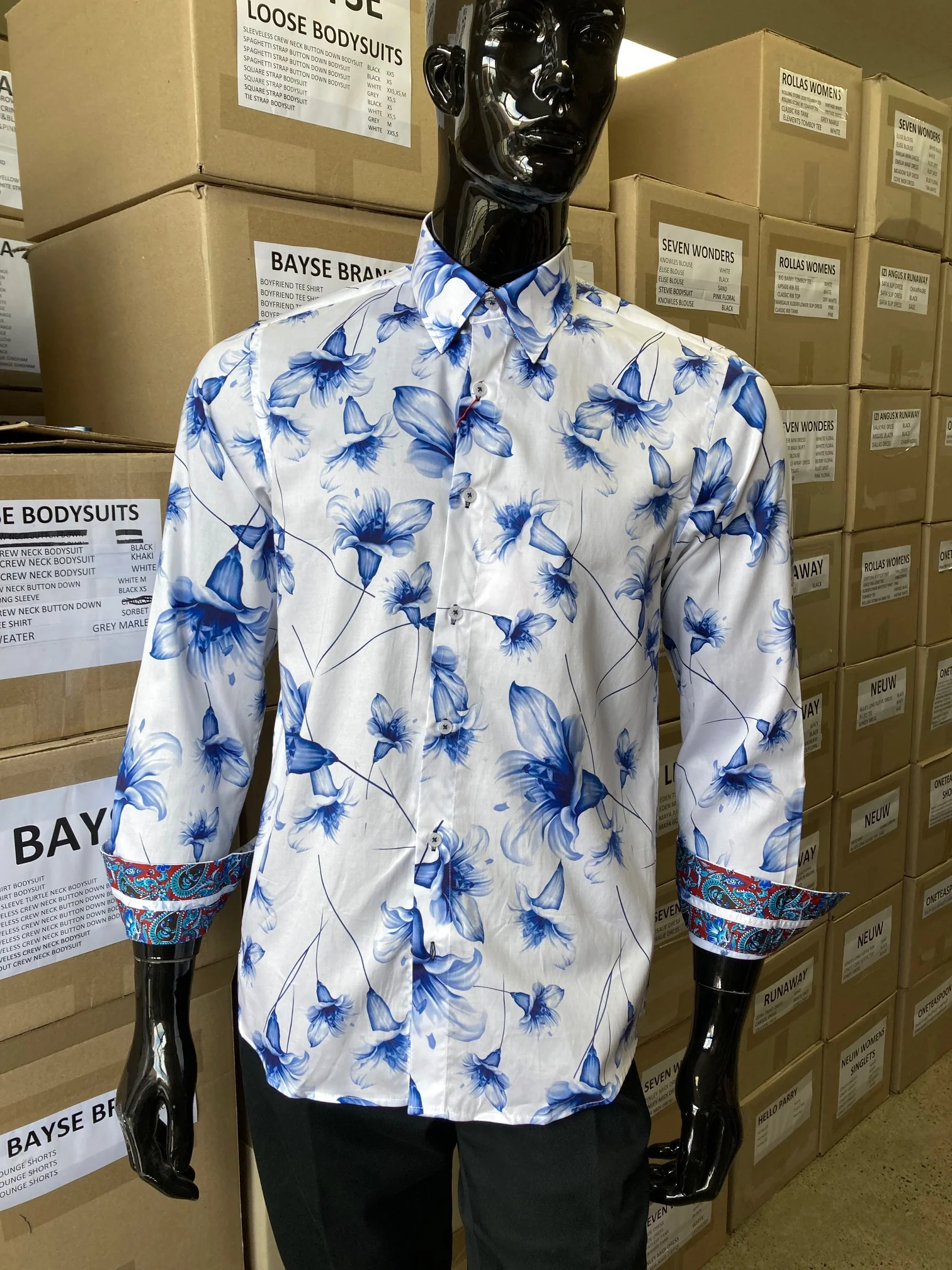 JOHN LENNON Mens Walden Shirt - White - Image 7