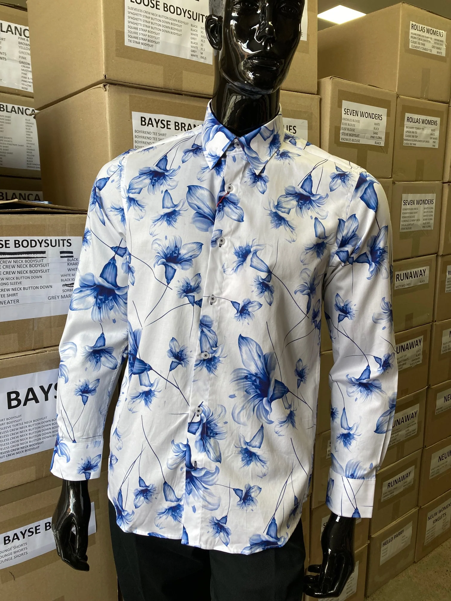 JOHN LENNON Mens Walden Shirt - White - Image 8
