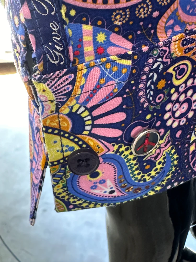JOHN LENNON Mens Whitby Paisley Shirt - Pink - Image 6