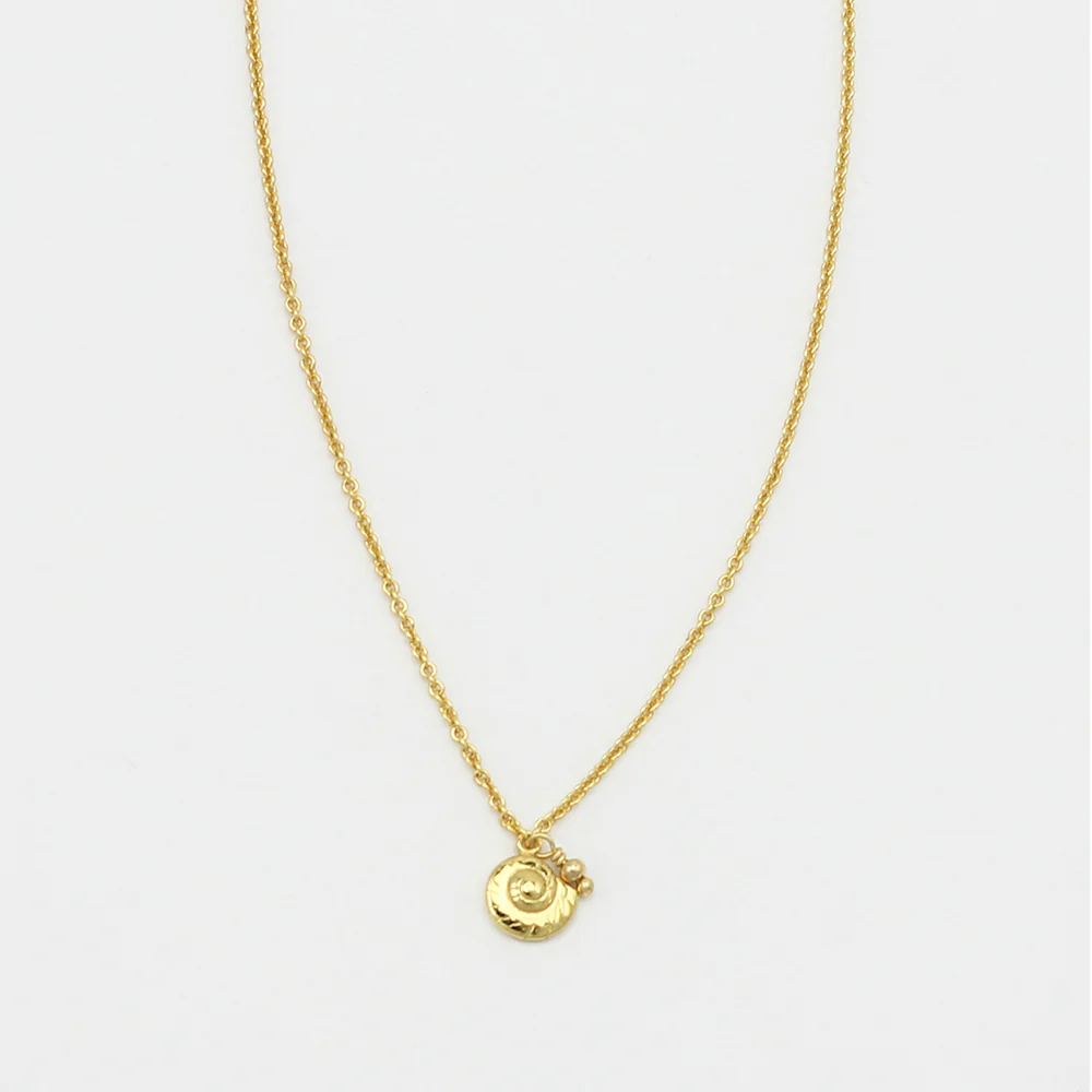Jolie & Deen Womens SEASHELL NECKLACE GOLD - Image 2
