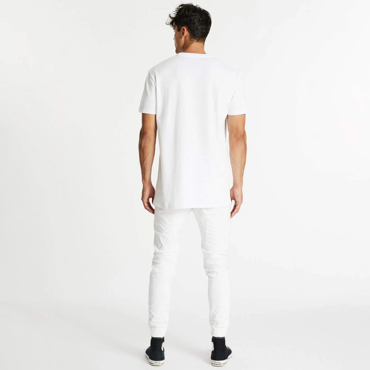KISS CHACEY Mens Anti Hero Relaxed Tee - White - Image 3