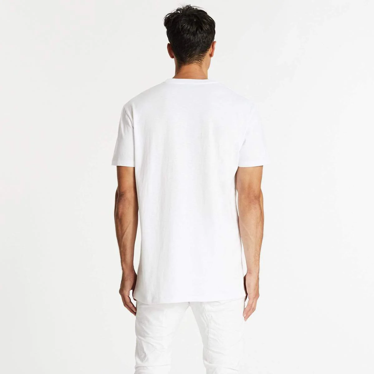 KISS CHACEY Mens Anti Hero Relaxed Tee - White - Image 5