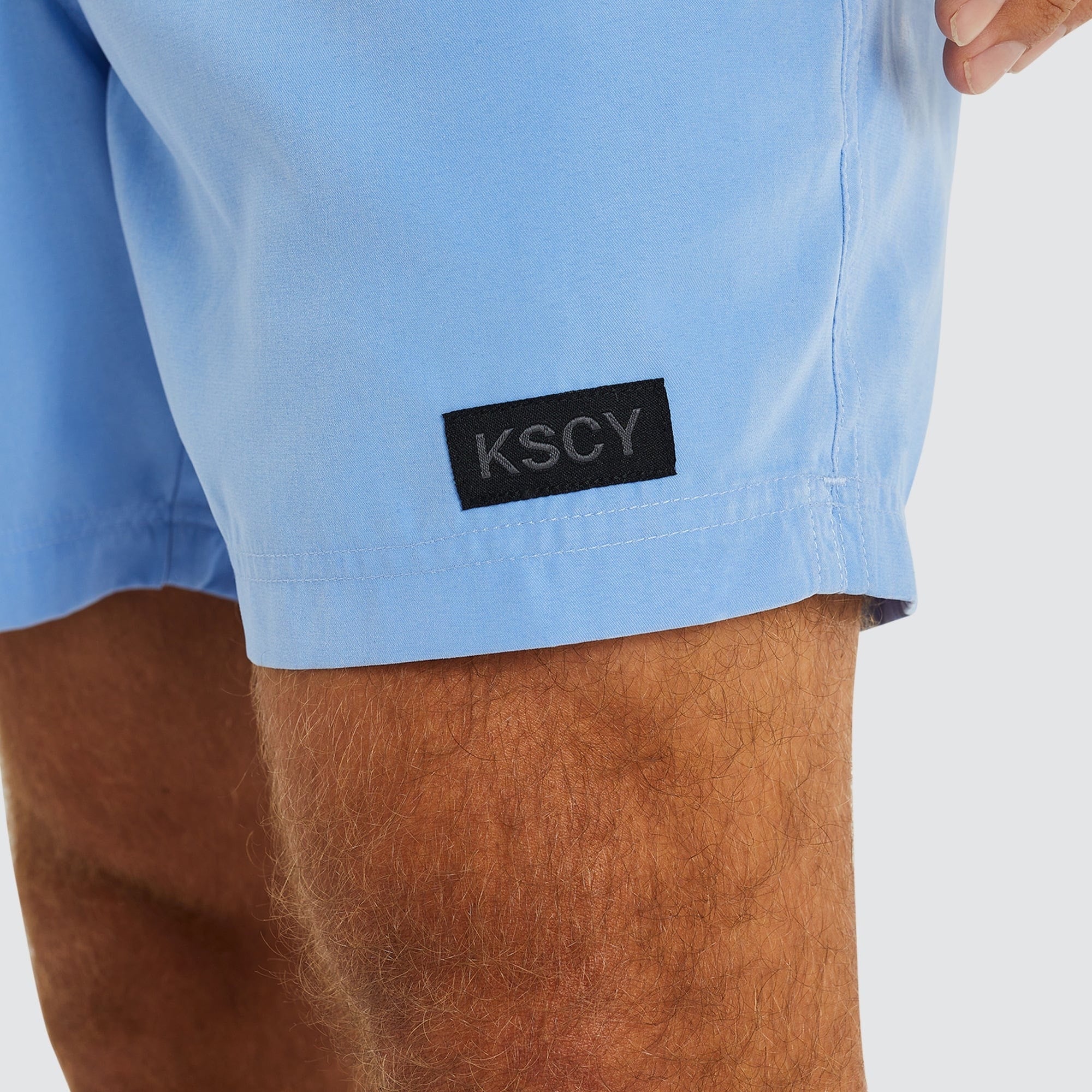 KISS CHACEY Mens Sunrise Beach Short - Corn Flower - Image 5