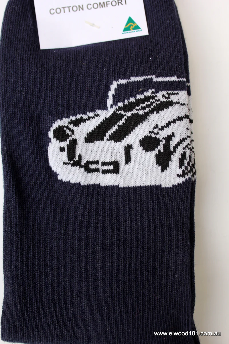 Lafitte CAR FUN SOCKS NAVY - Image 3