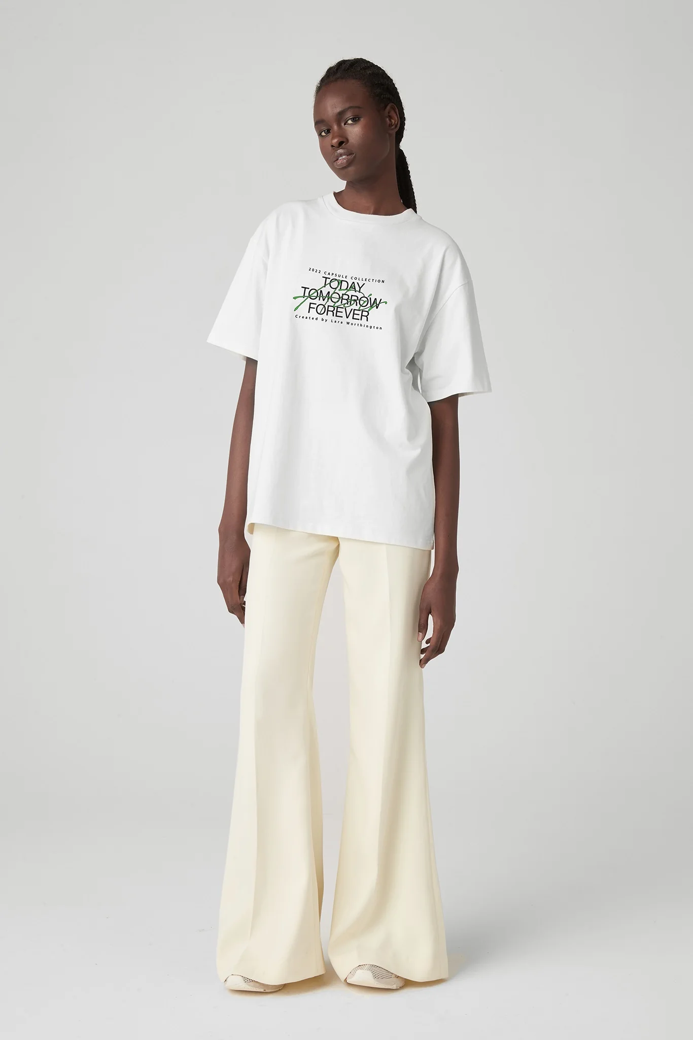 LARA WORTHINGTON x ATOIR Womens 001 Trouser Straw - Image 6