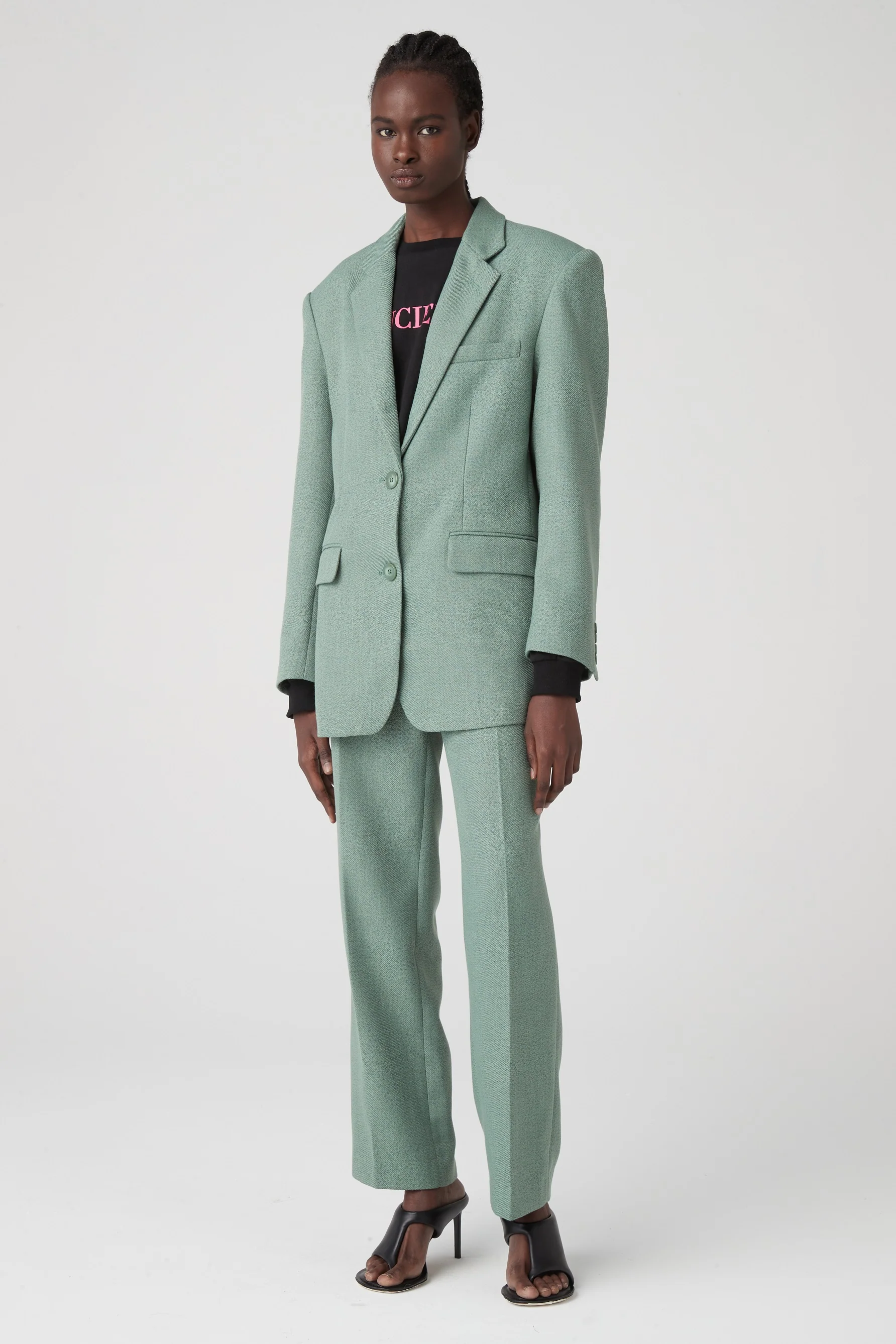 LARA WORTHINGTON x ATOIR Womens 002 Blazer Spearmint - Image 10