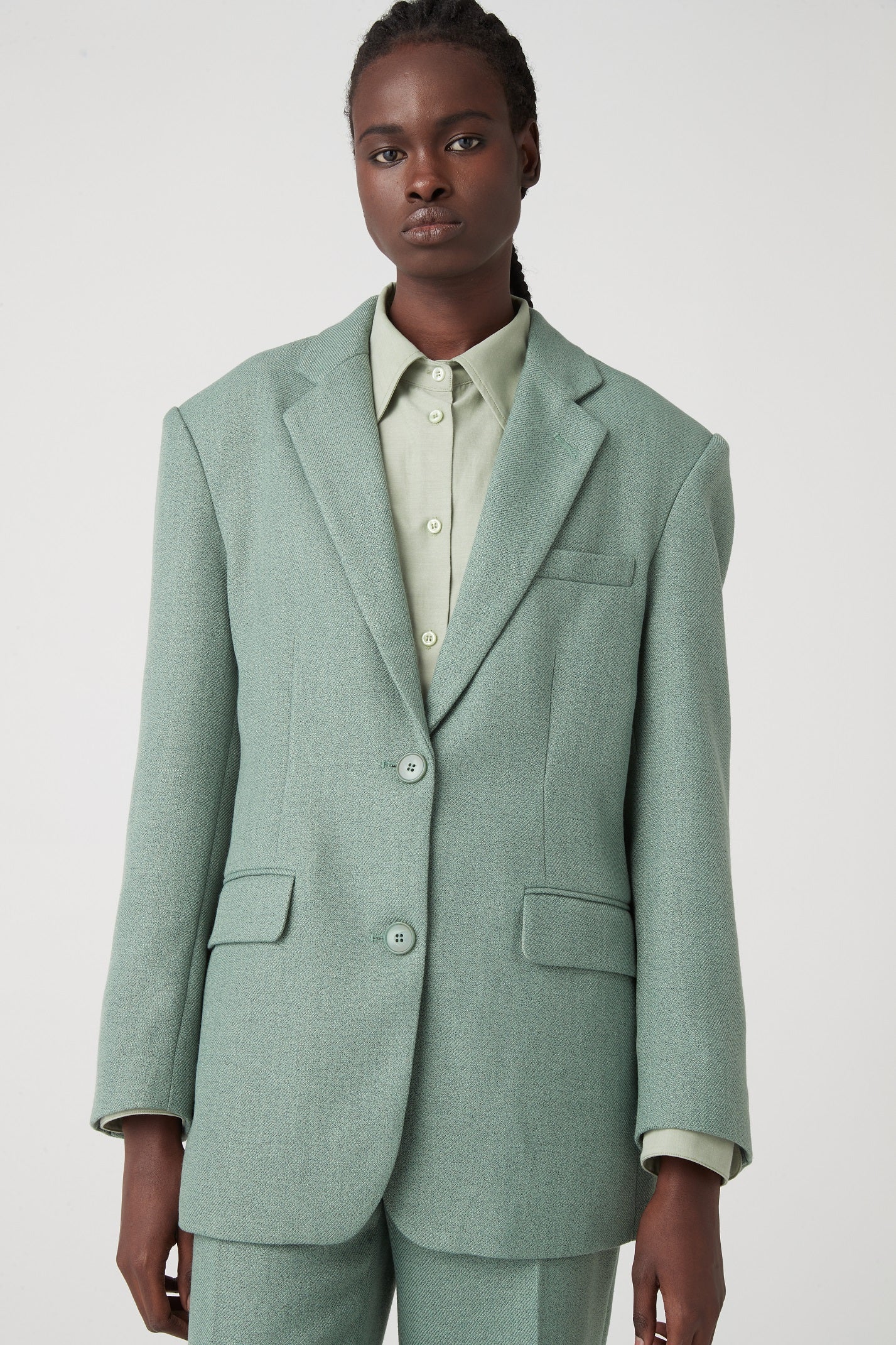 LARA WORTHINGTON x ATOIR Womens 002 Blazer Spearmint - Image 4