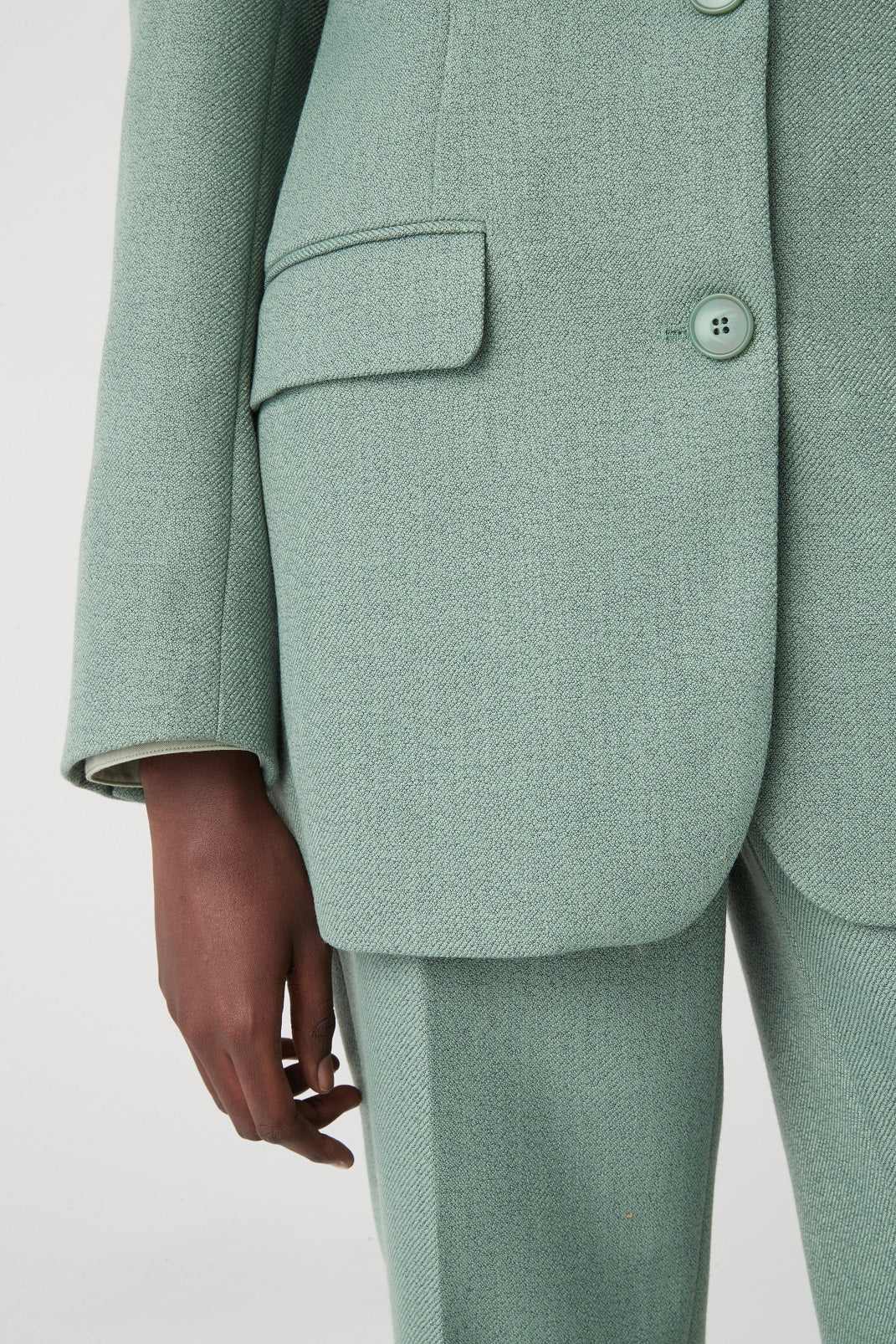 LARA WORTHINGTON x ATOIR Womens 002 Blazer Spearmint - Image 5