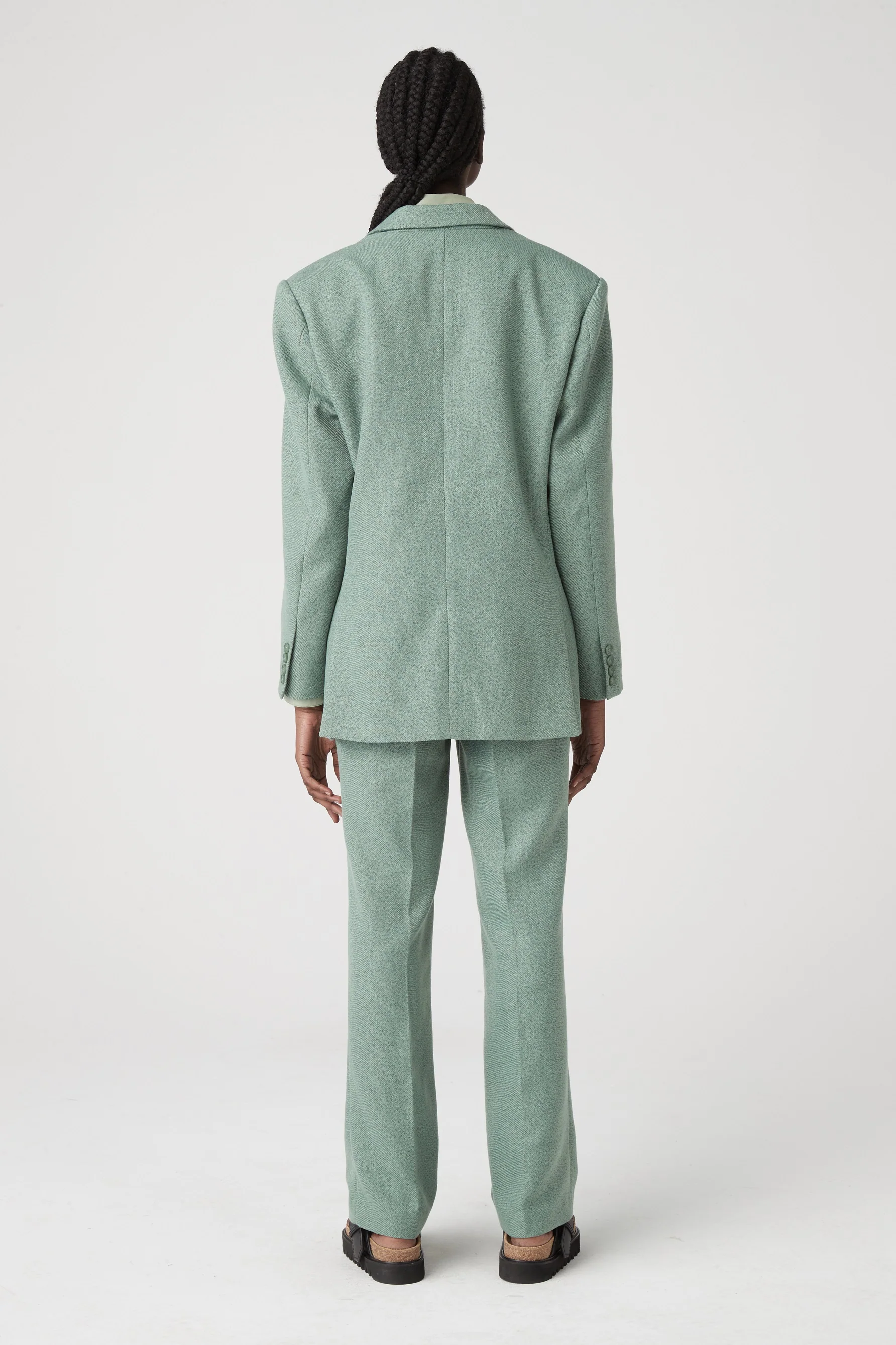 LARA WORTHINGTON x ATOIR Womens 002 Blazer Spearmint - Image 7