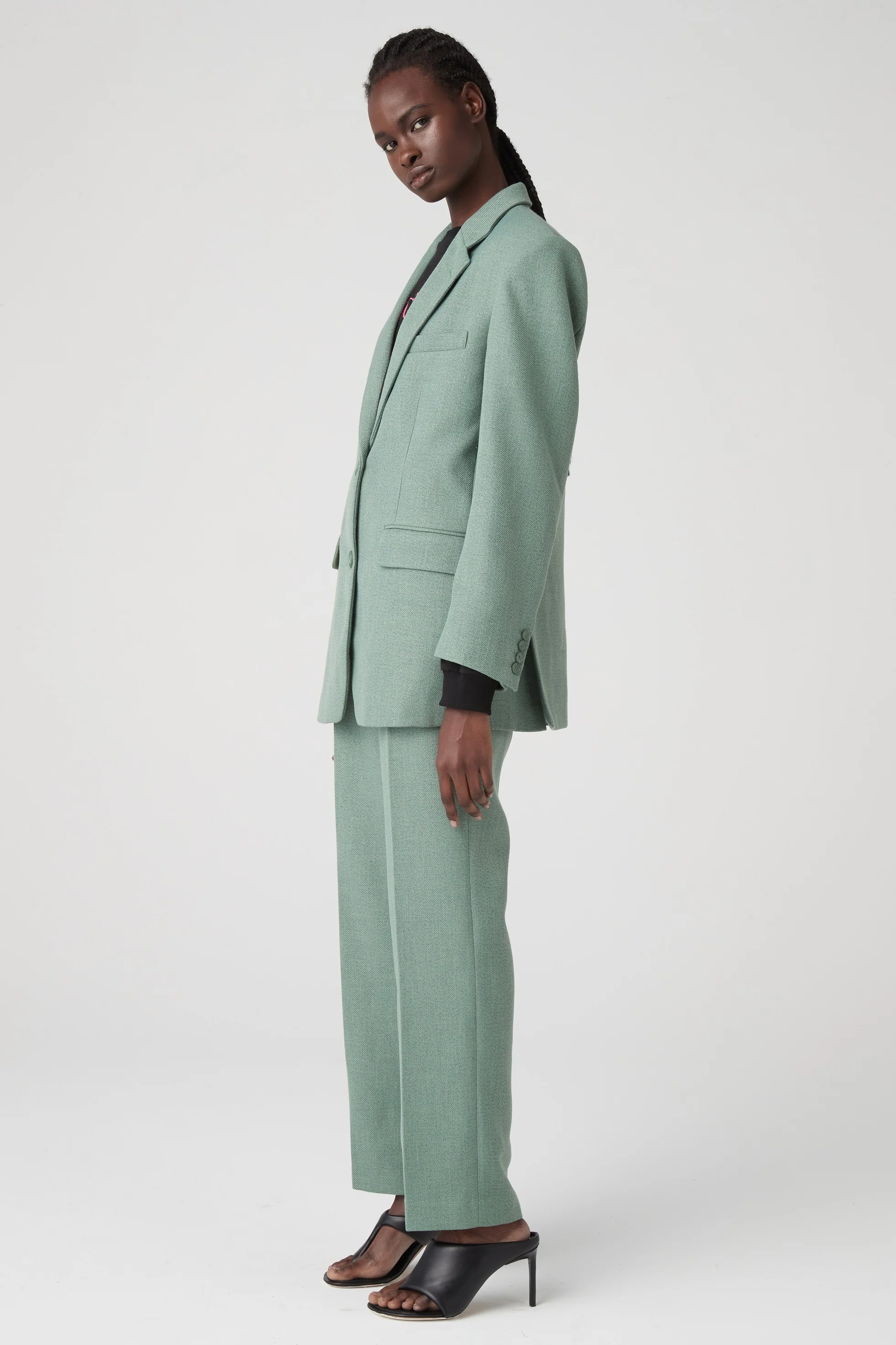 LARA WORTHINGTON x ATOIR Womens 002 Blazer Spearmint - Image 9