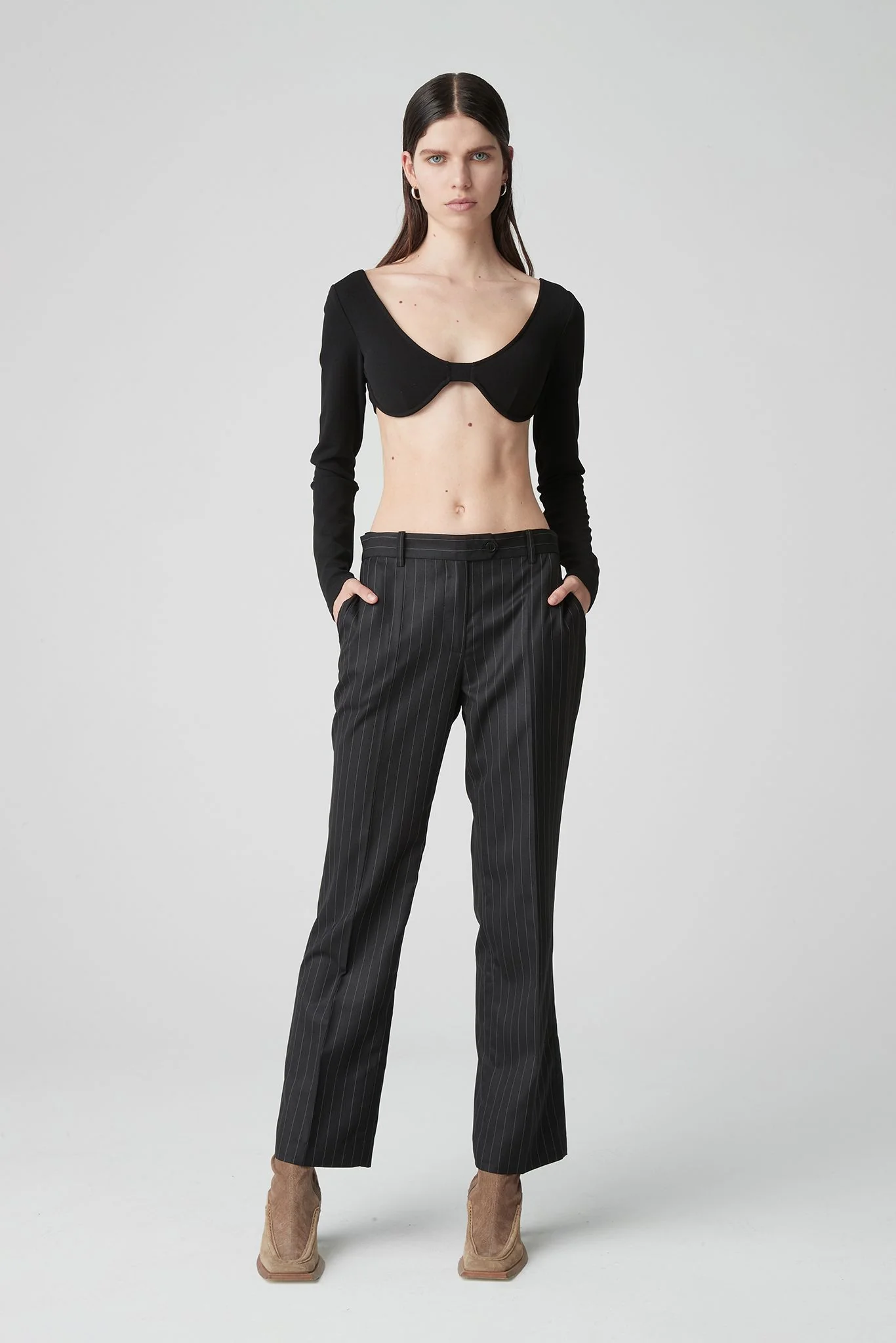 LARA WORTHINGTON x ATOIR Womens 003 Top Black - Image 5