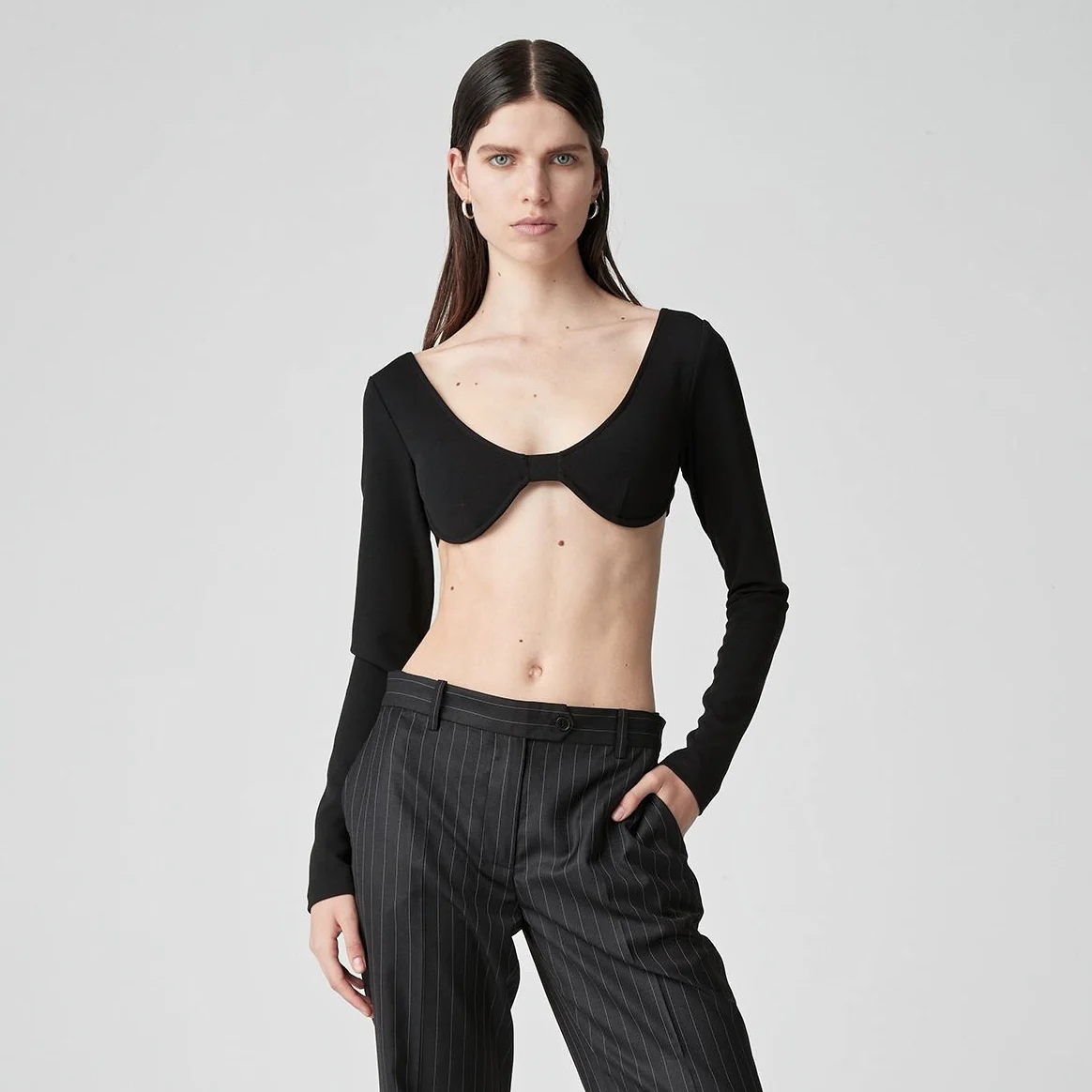 LARA WORTHINGTON x ATOIR Womens 003 Top Black - Image 9