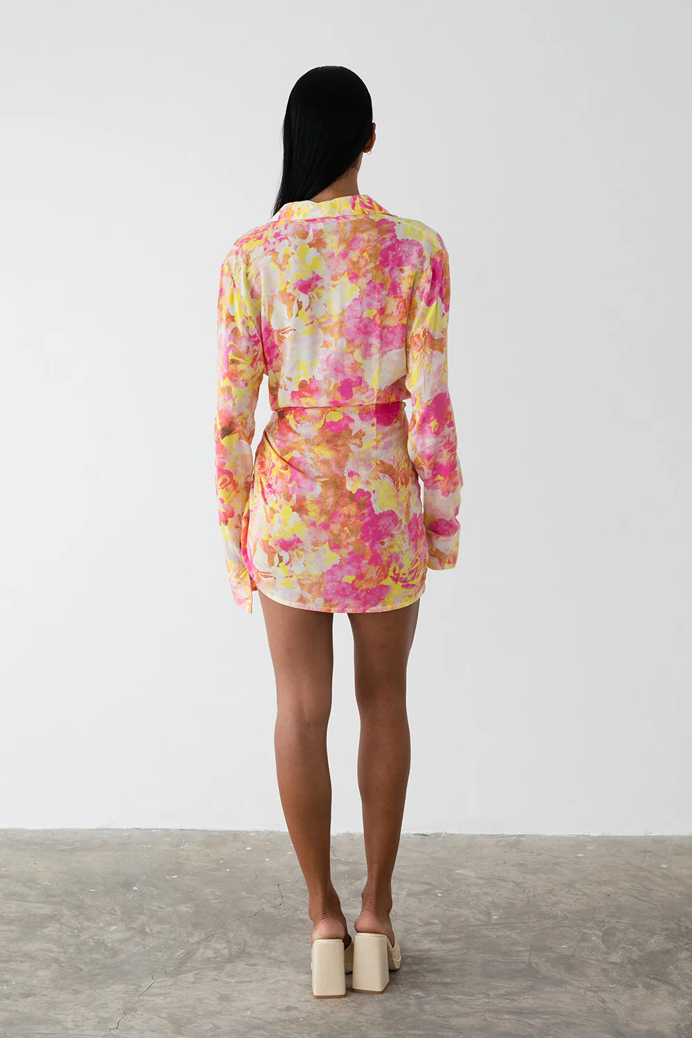 LE SALTY LABEL Womens Camille Tie  Dress - Aurora Pink - Image 10