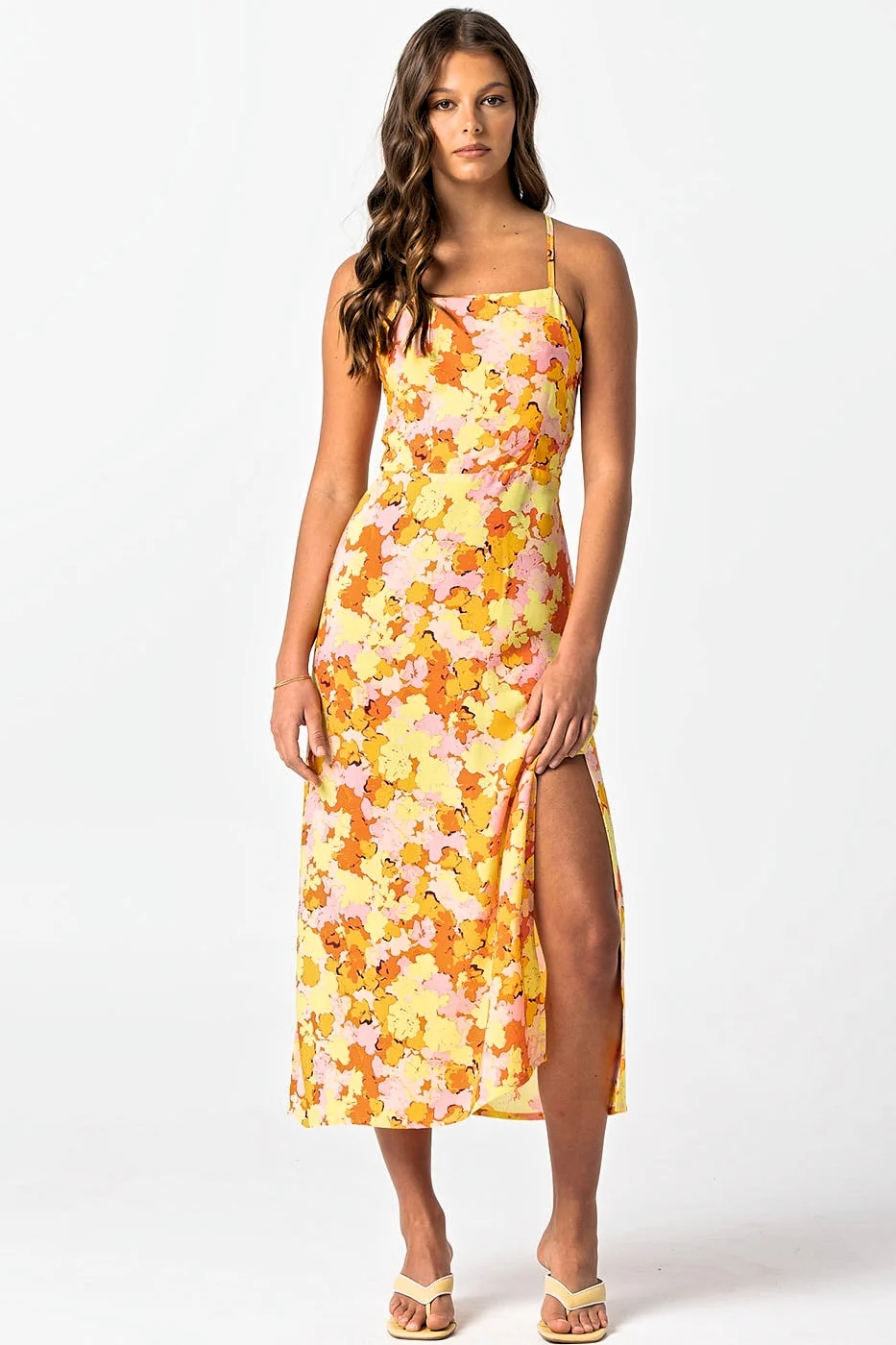 LE SALTY LABEL Womens Freya Midi Dress - Apero - Image 3