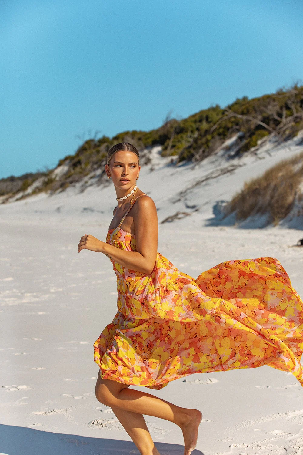 LE SALTY LABEL Womens Freya Sundress - Apero - Image 7