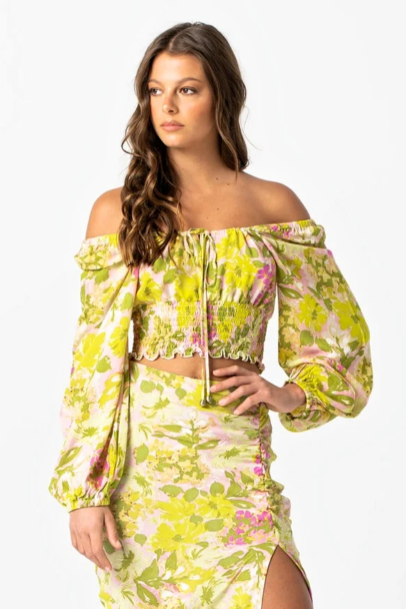 LE SALTY LABEL Womens Sacha Blouse- Estate Print - Image 2