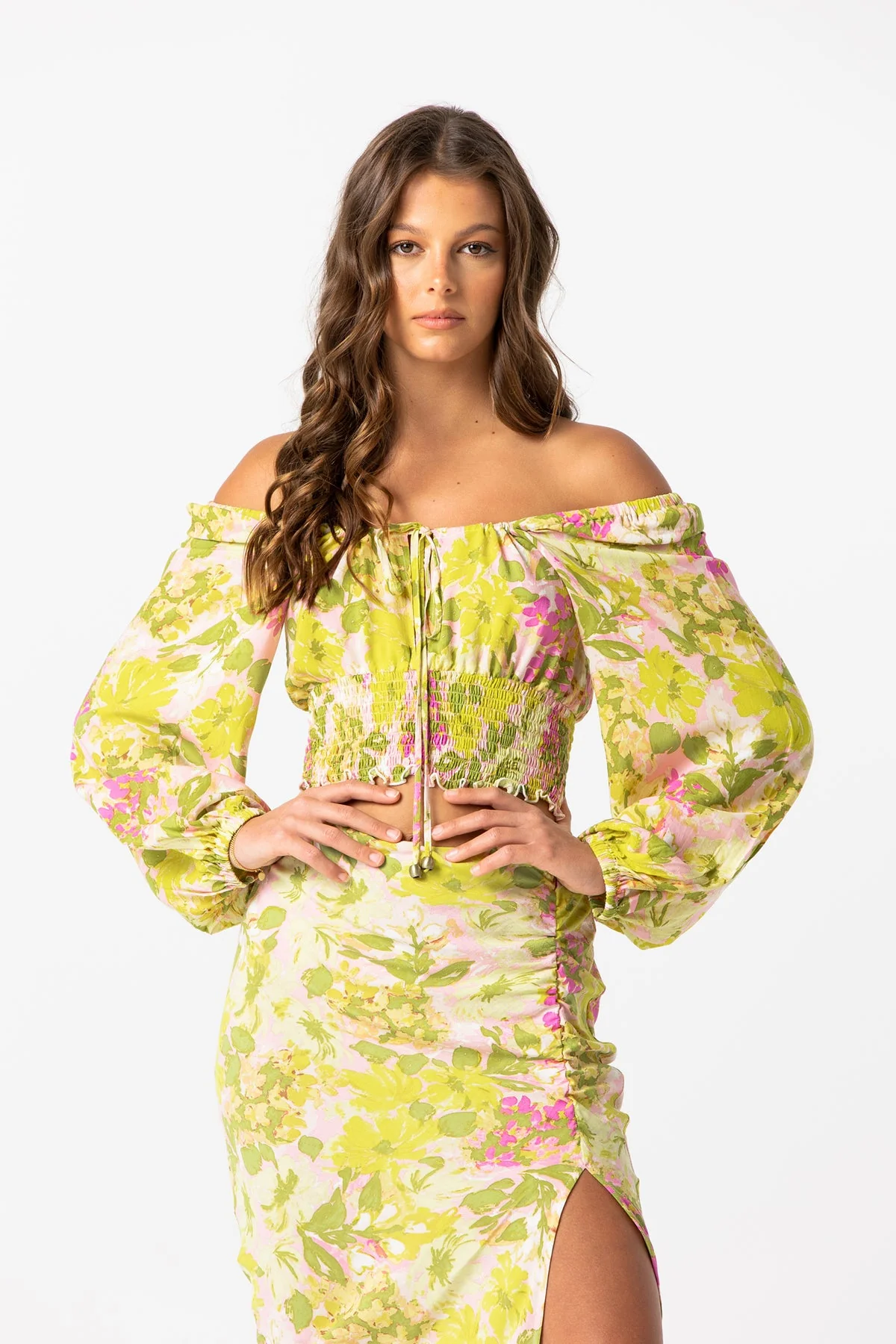 LE SALTY LABEL Womens Sacha Blouse- Estate Print - Image 4