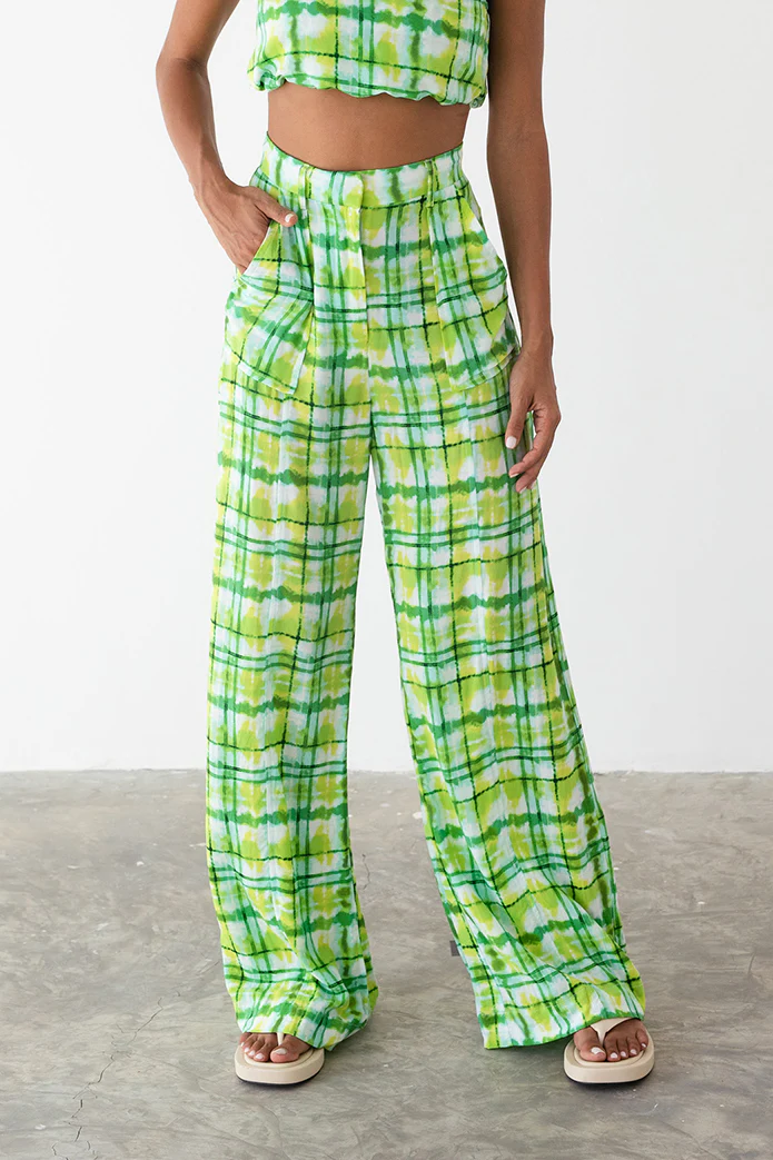 LE SALTY LABEL Womens Skylar Pants - Tropicale - Image 4