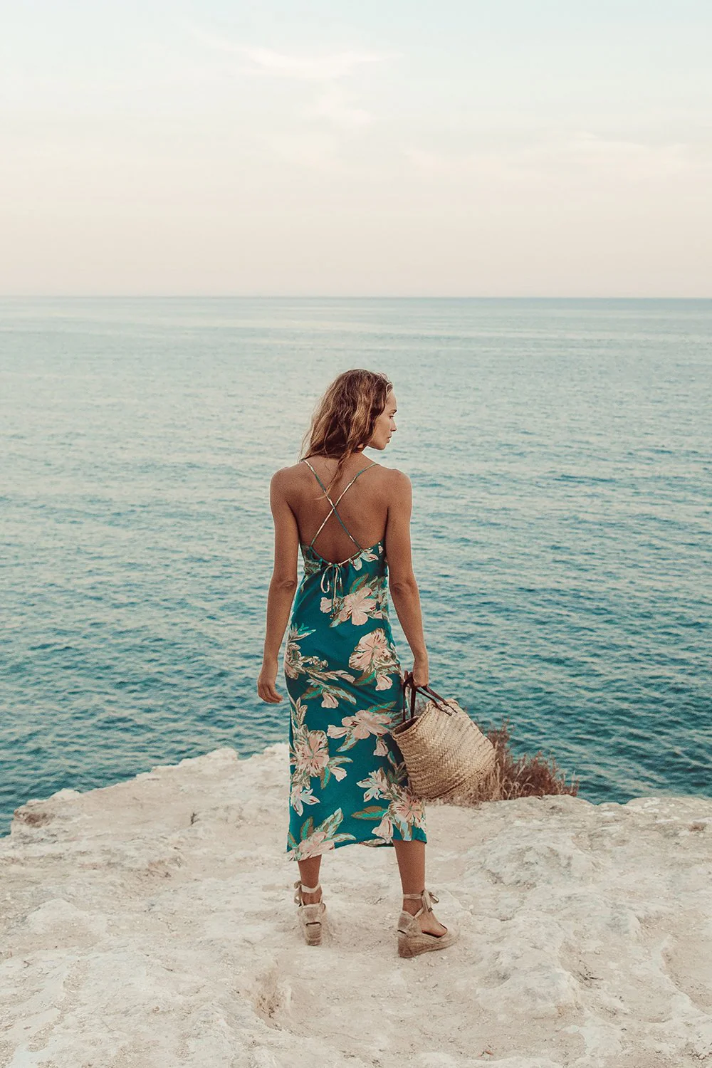 Le Salty WOMENS MAYA MIDI DRESS - AEGEAN - Image 5