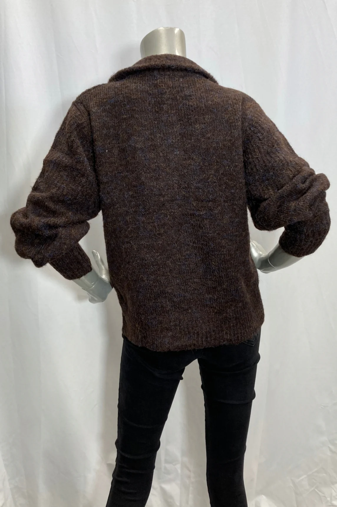 Little Lies WOMENS ORLA KNIT - CHOCOLATE - Image 7