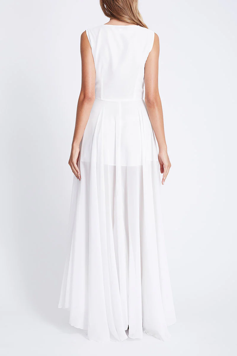 Maurie & Eve Womens TIME WILL TELL DRESS - White - Image 3