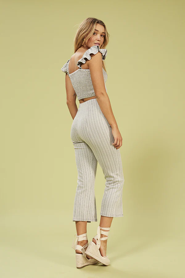 MinkPink TAKE A CHANCE CULLOTTE - BLACK & WHITE - Image 3