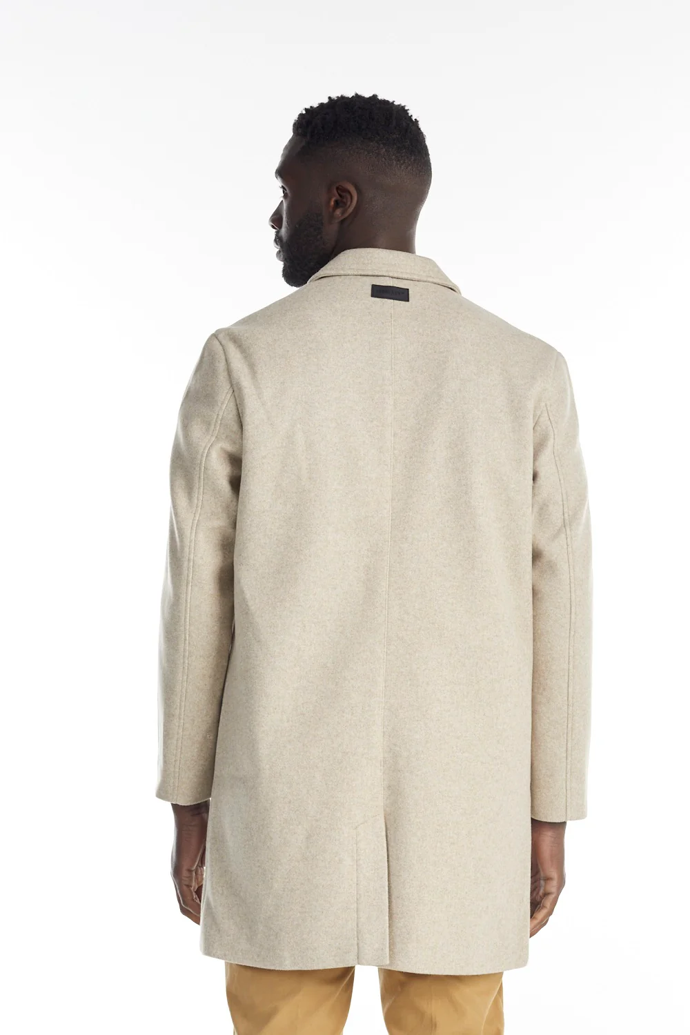 nANA jUDY Mens Butler Coat Beige - Image 2