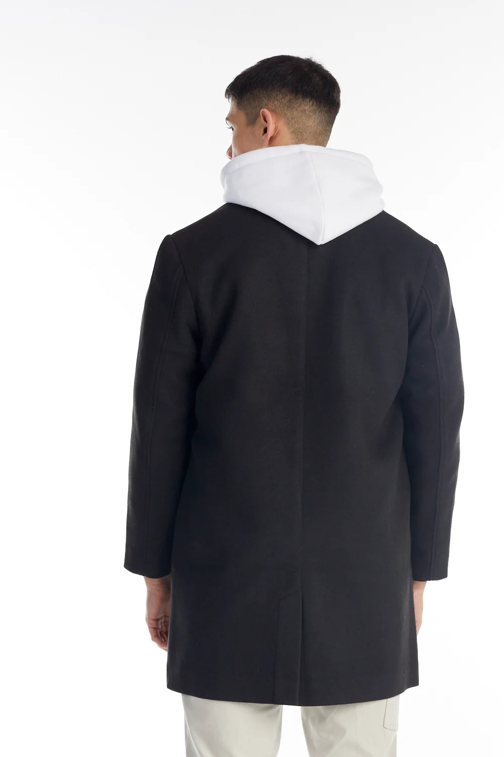 nANA jUDY Mens Butler Coat Black - Image 2