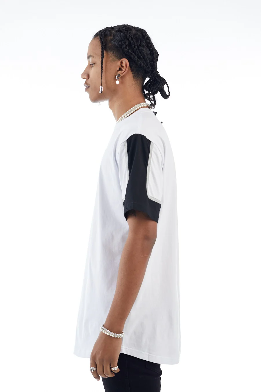 nANA jUDY Mens Manor Tee White - Image 4