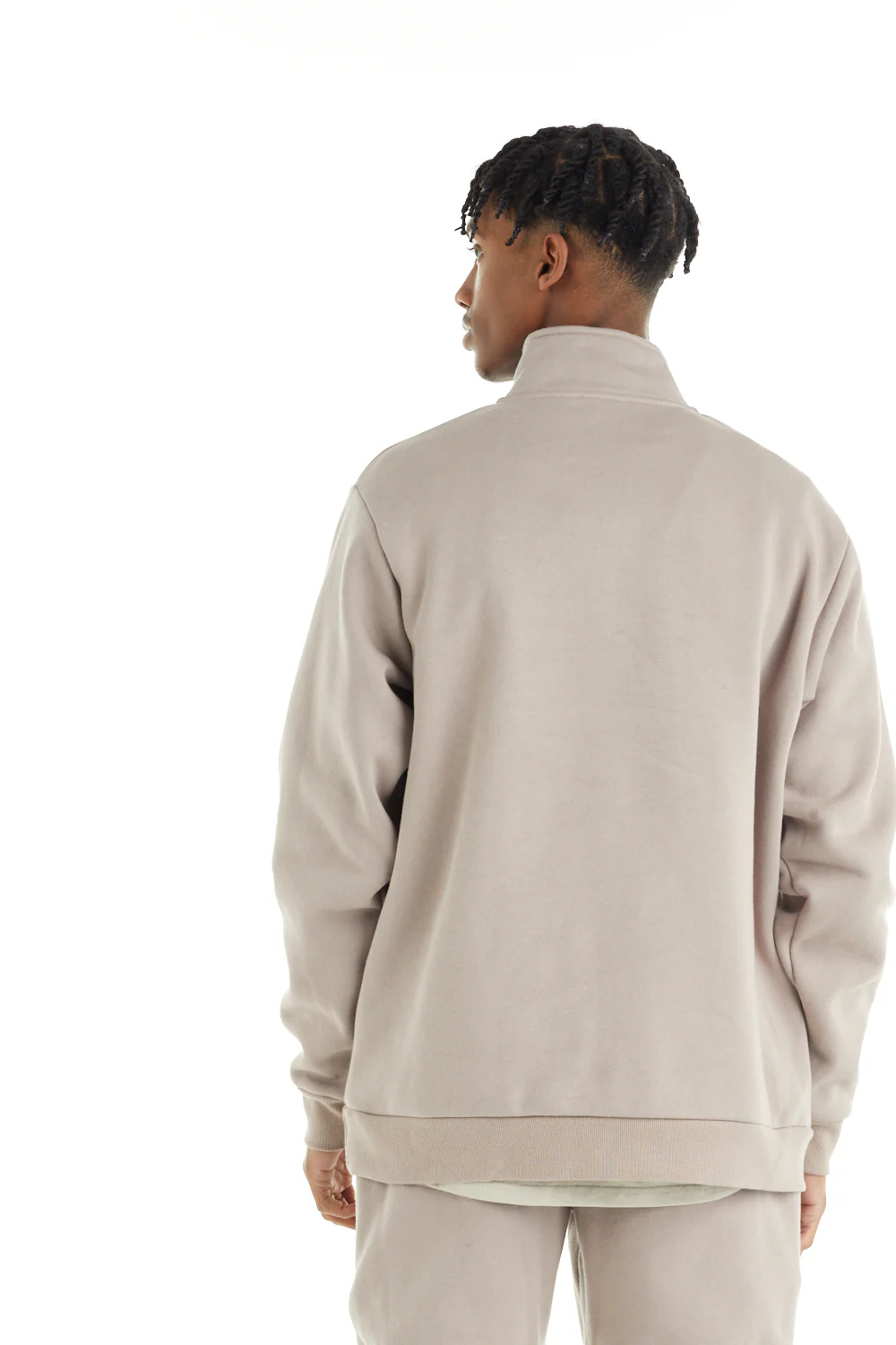 nANA jUDY Mens Sports Club Sweater - Stone - Image 4
