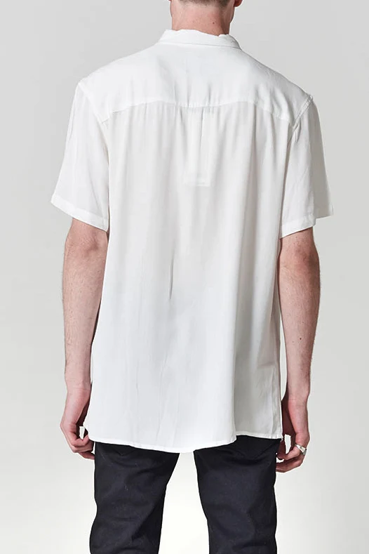 nANA jUDY MENS WHITEHALL SHORT SLEEVE SHIRT - WHITE - Image 2