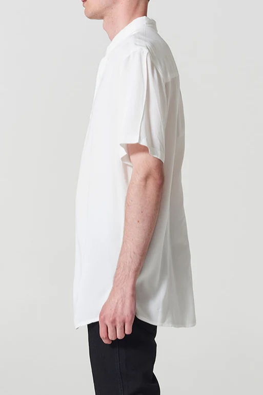 nANA jUDY MENS WHITEHALL SHORT SLEEVE SHIRT - WHITE - Image 3