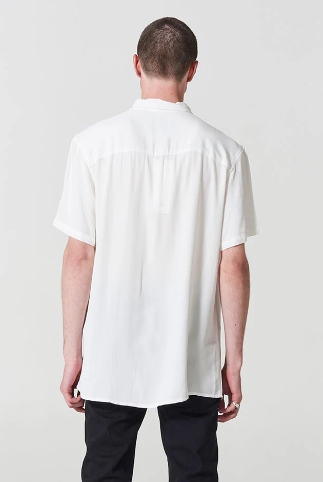 nANA jUDY MENS WHITEHALL SHORT SLEEVE SHIRT - WHITE - Image 6