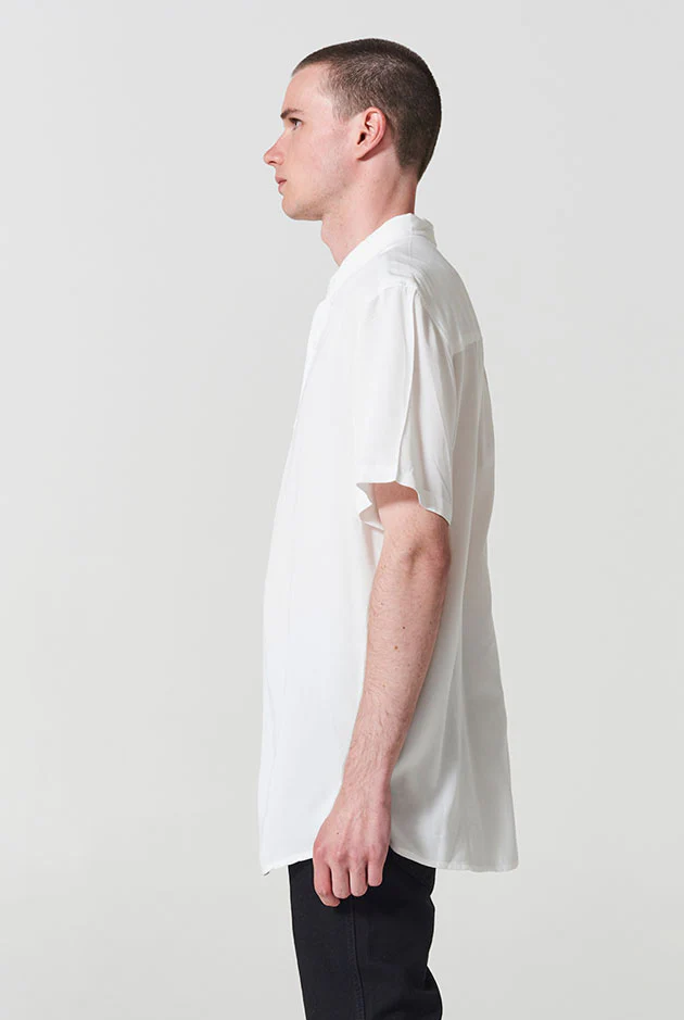 nANA jUDY MENS WHITEHALL SHORT SLEEVE SHIRT - WHITE - Image 7