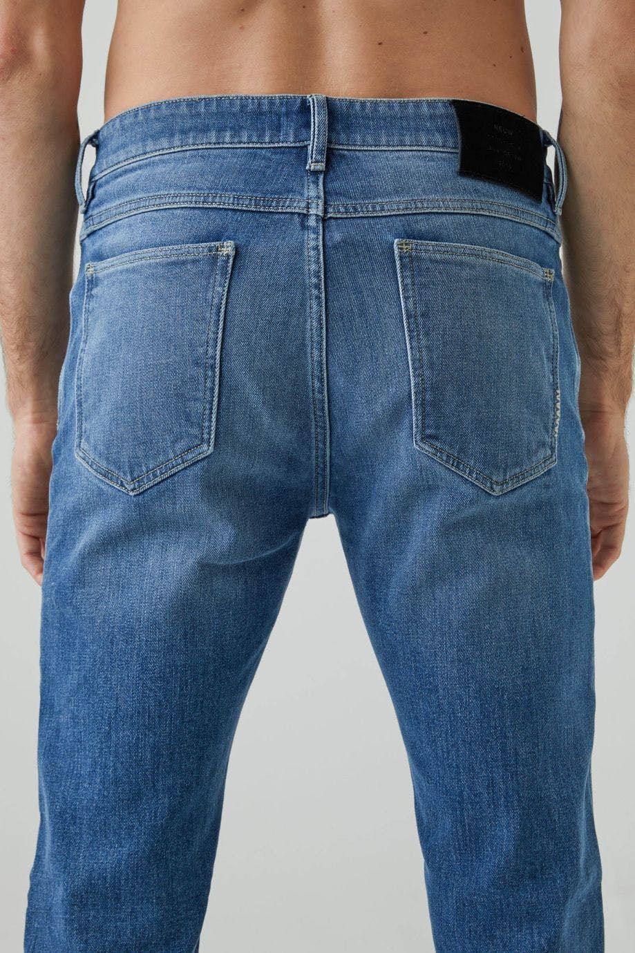 NEUW Mens Iggy Skinny Jeans - April Skies - Image 3