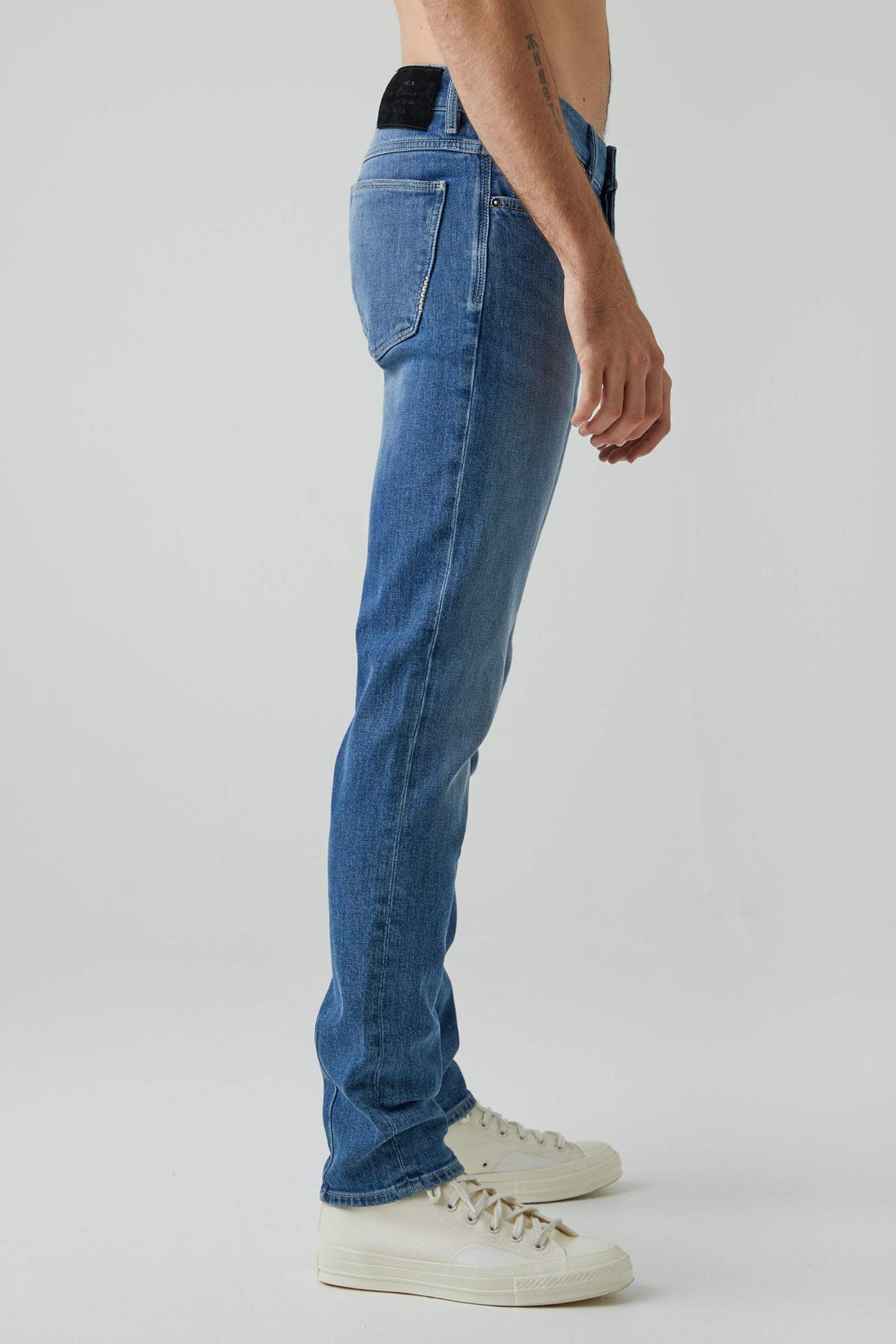 NEUW Mens Iggy Skinny Jeans - April Skies - Image 5