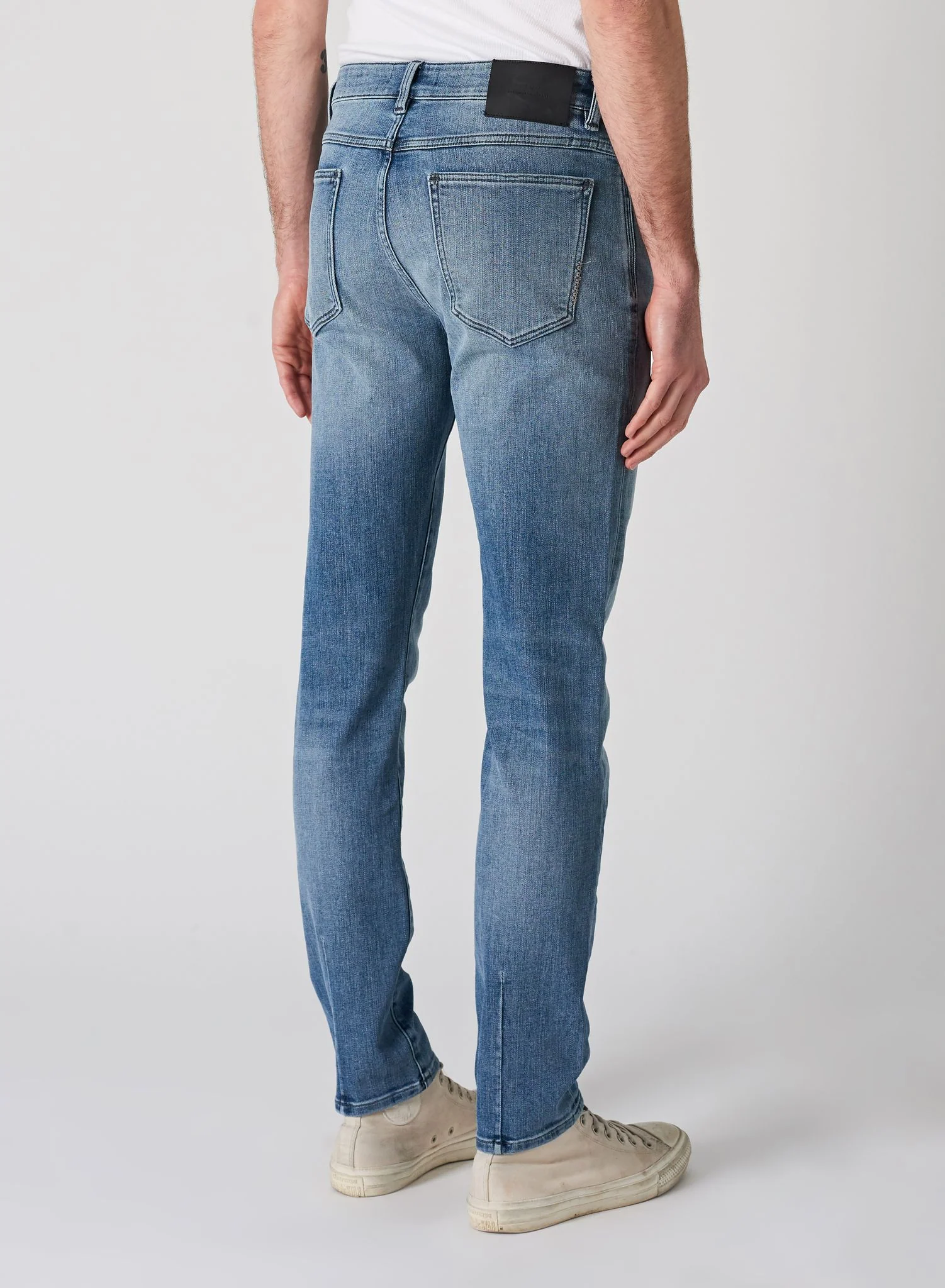 Neuw MENS IGGY SKINNY JEANS - ZERO LOGIC BLUE - Image 3
