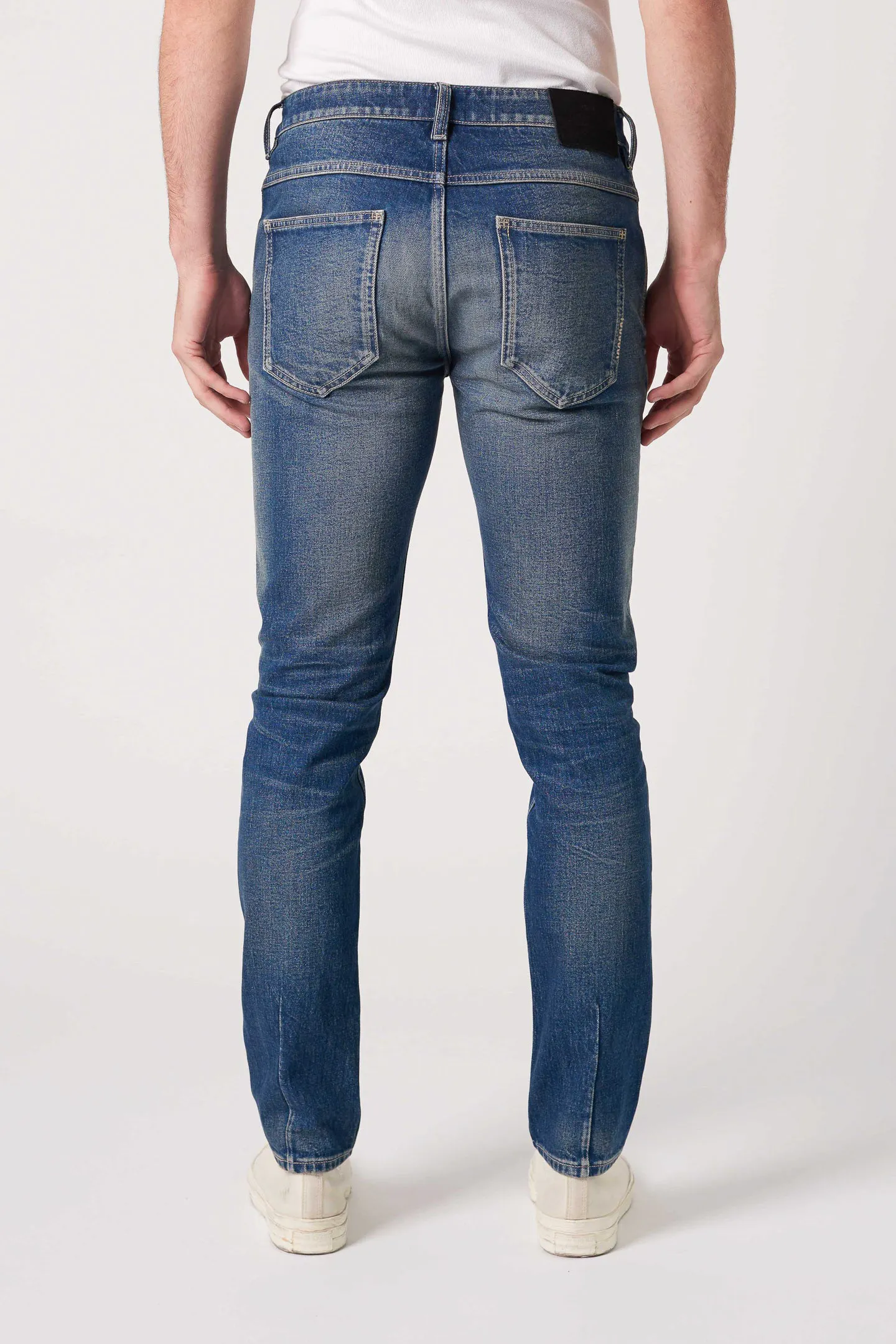 NEUW Mens Lou Slim Jeans - Montage Vintage Indigo - Image 3