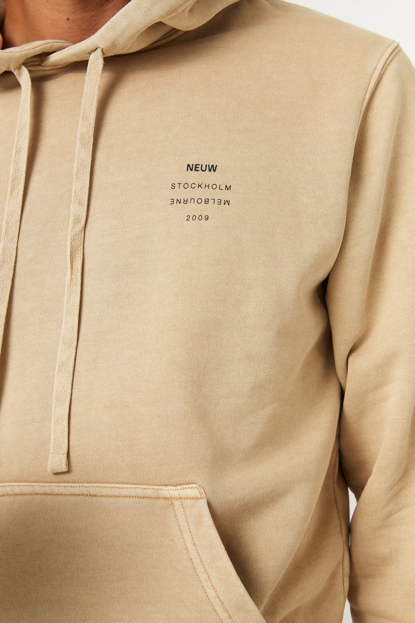 NEUW Mens Neuw Hood Camel - Image 4