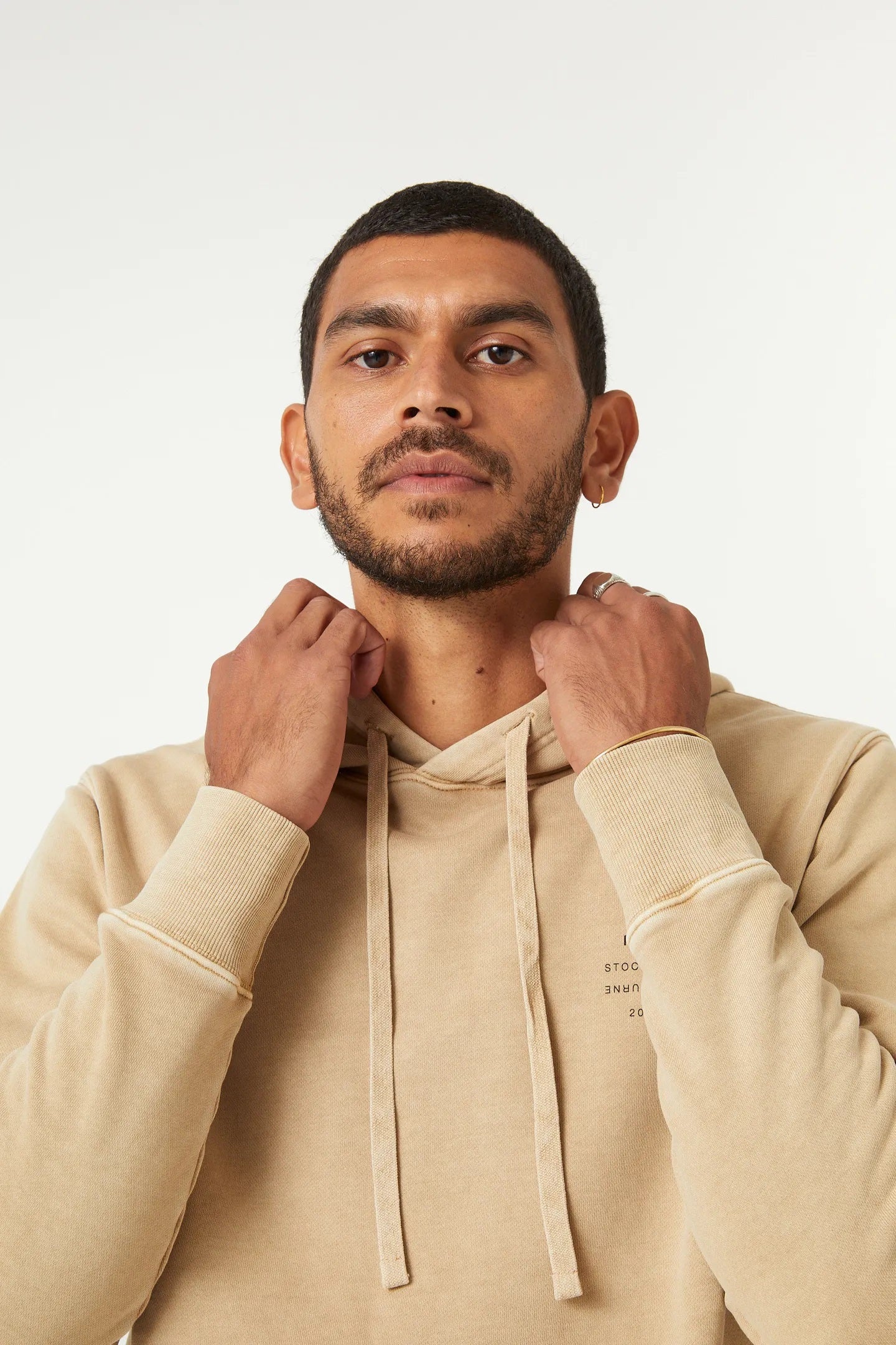 NEUW Mens Neuw Hood Camel - Image 5