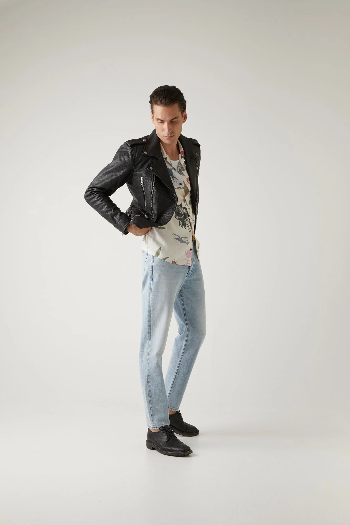 NEUW Mens Ray Straight Jeans - Mad World - Image 11