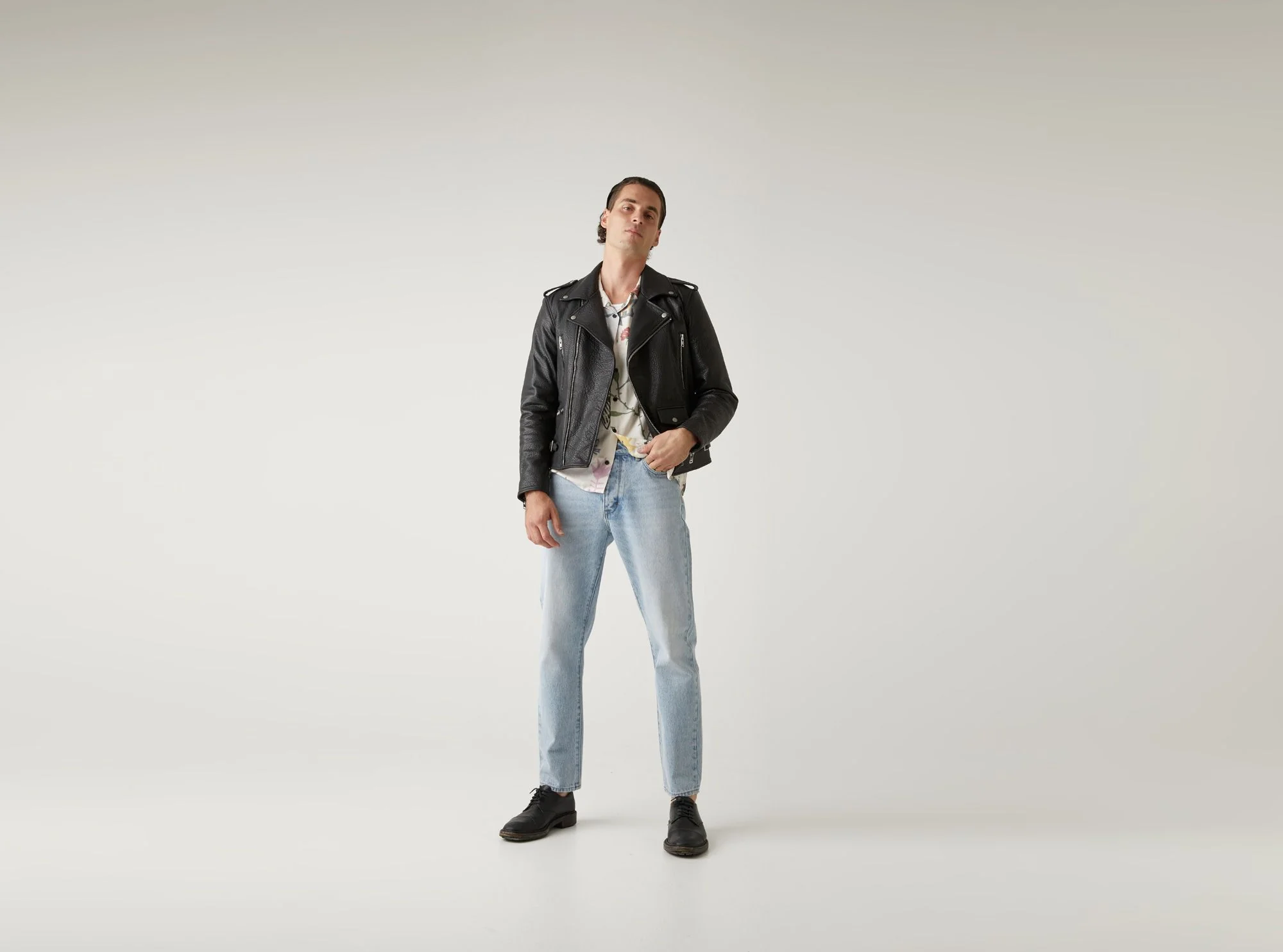 NEUW Mens Ray Straight Jeans - Mad World - Image 7