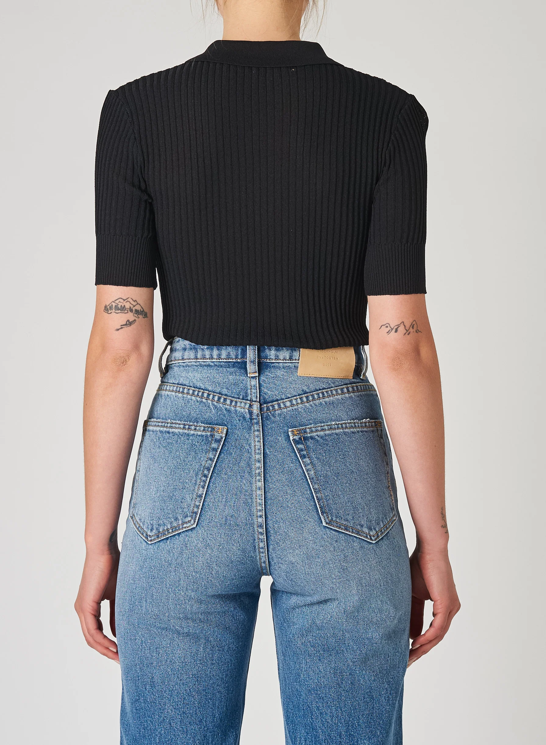NEUW Womens Blues Tee - Black - Image 2
