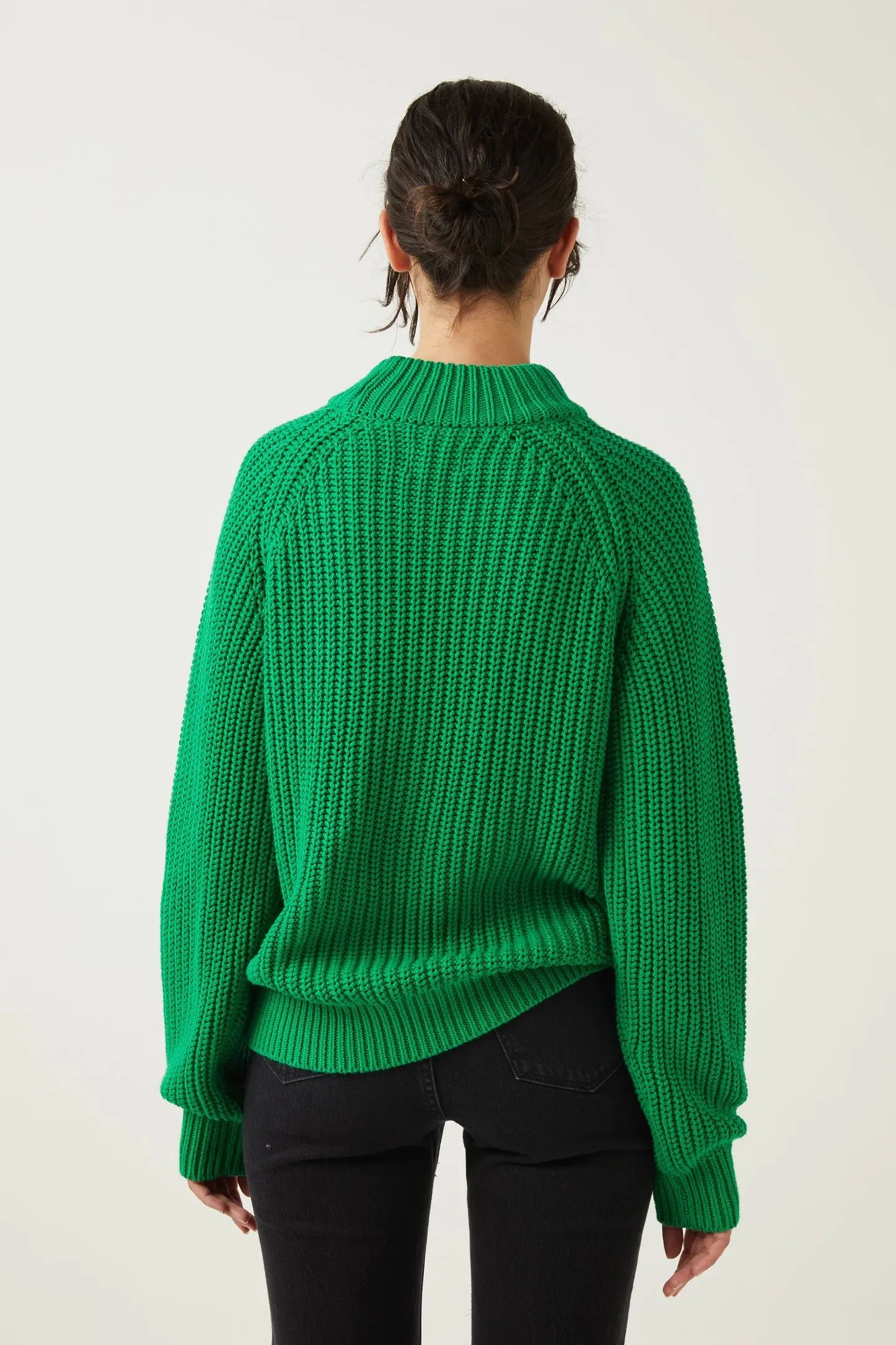 NEUW Womens Fisher Knit Fern Green - Image 5